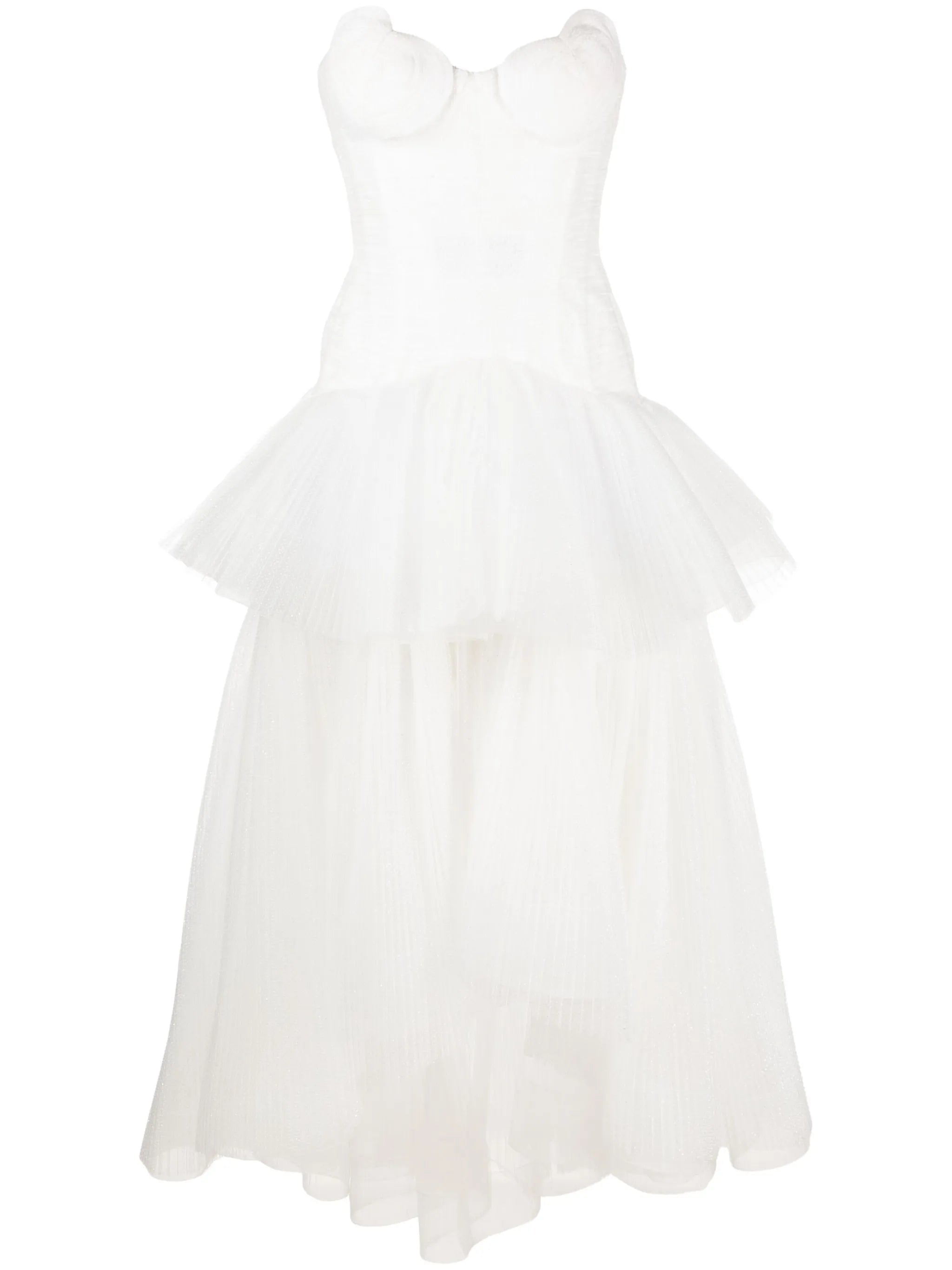Gioconda tiered gown