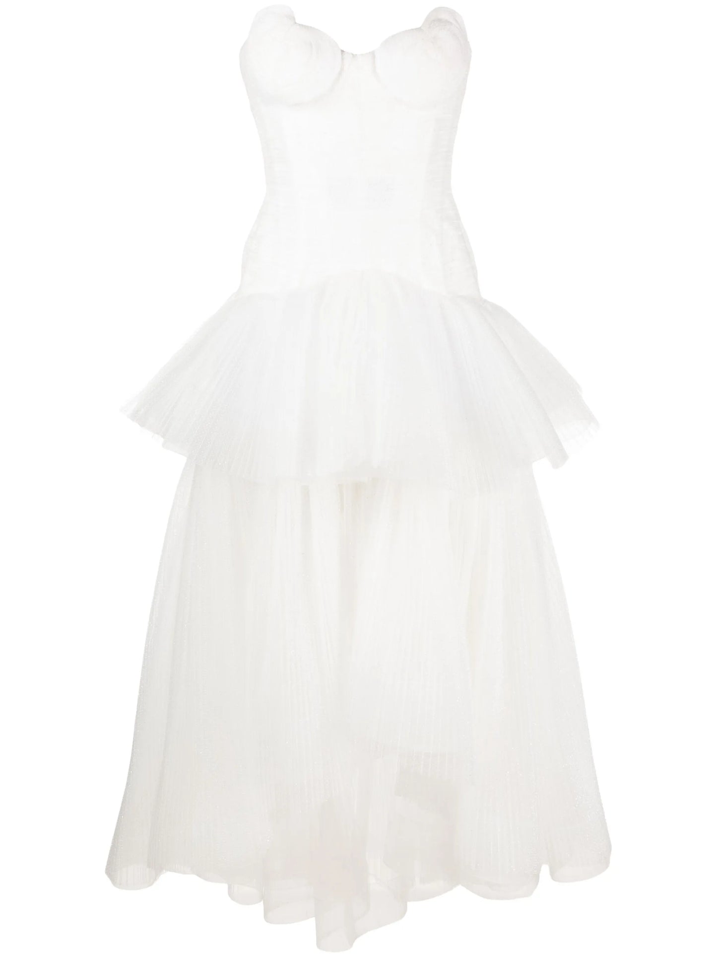 Gioconda tiered gown