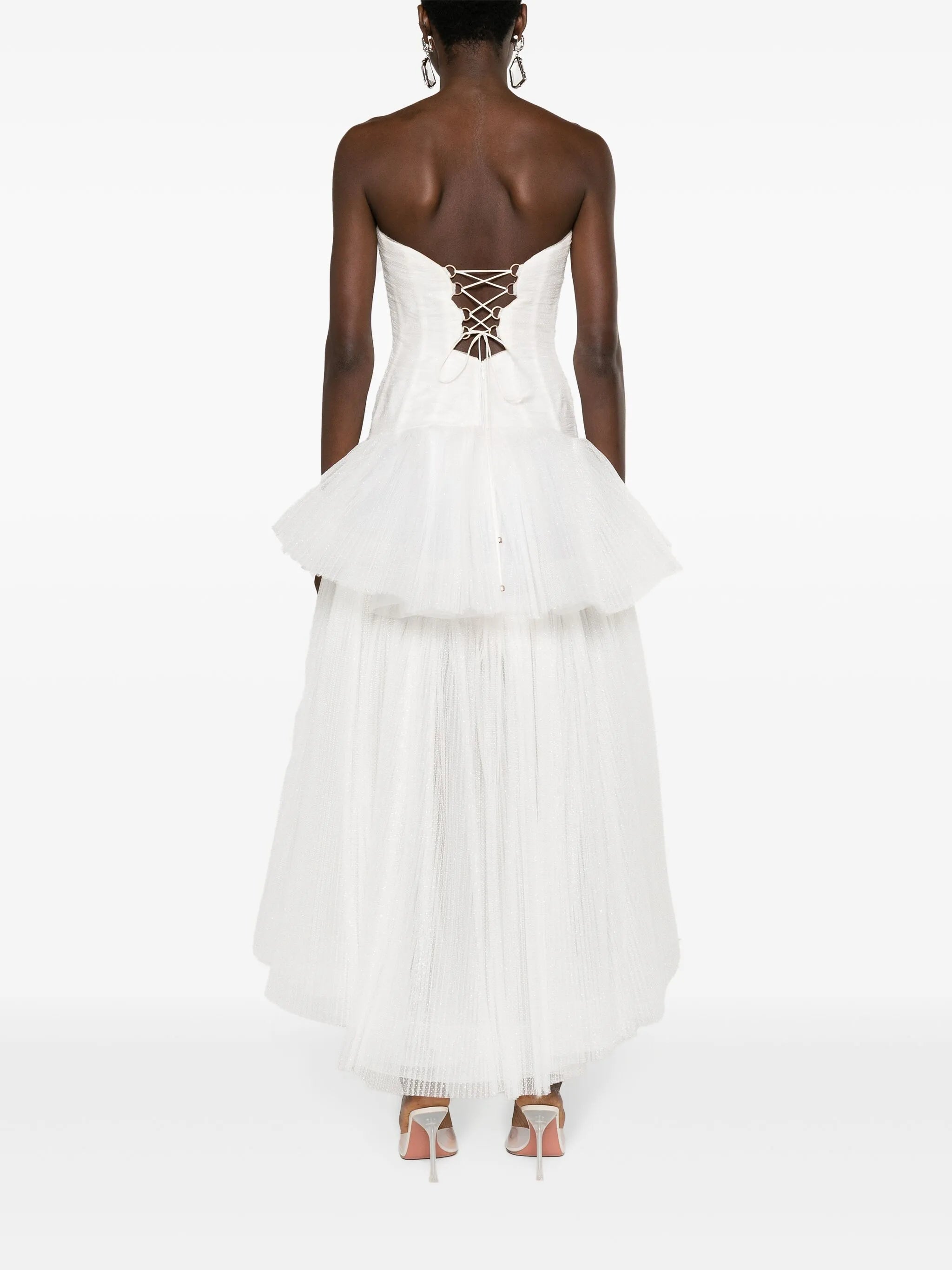 Gioconda tiered gown