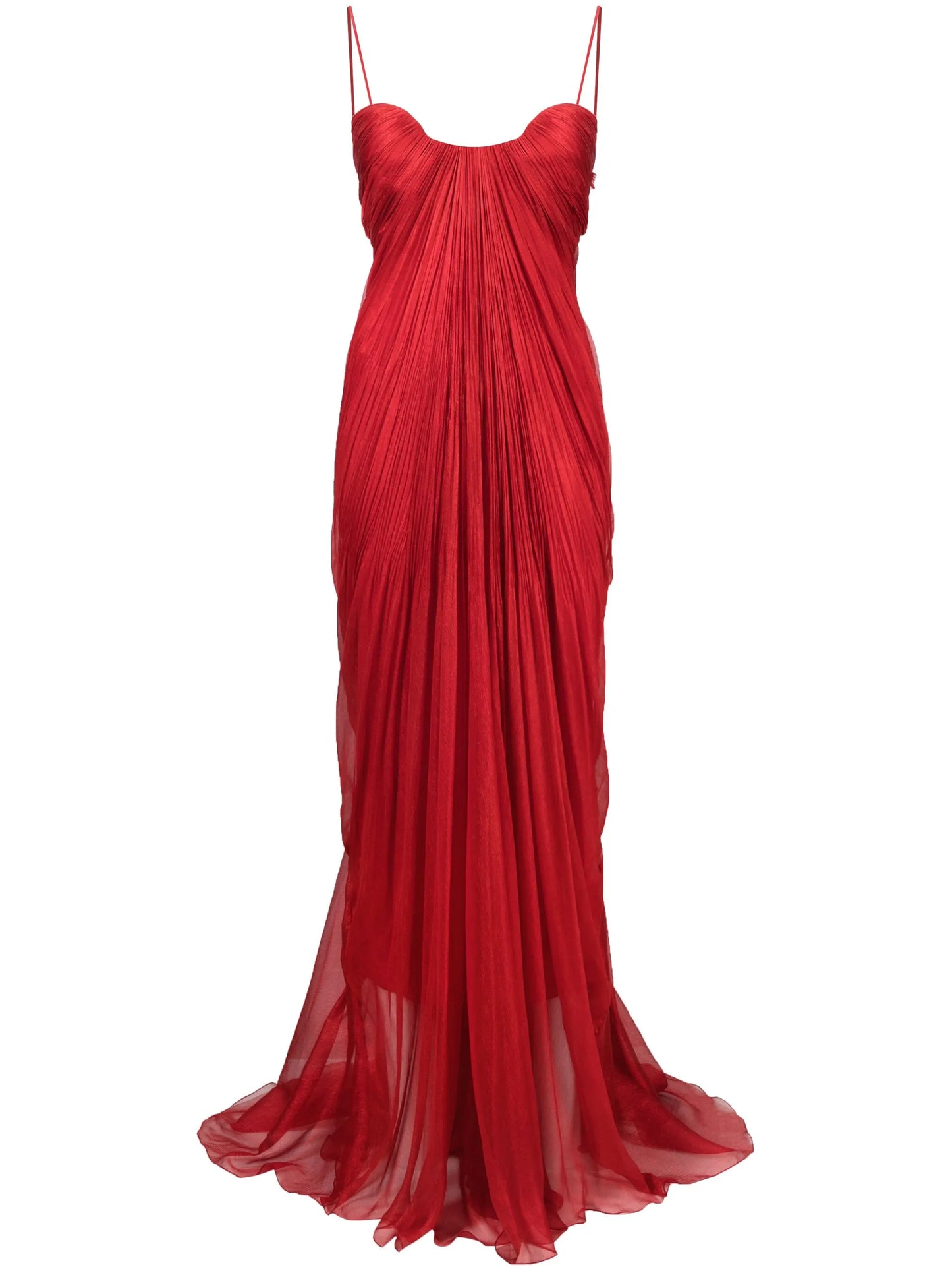 Victoria silk maxi dress
