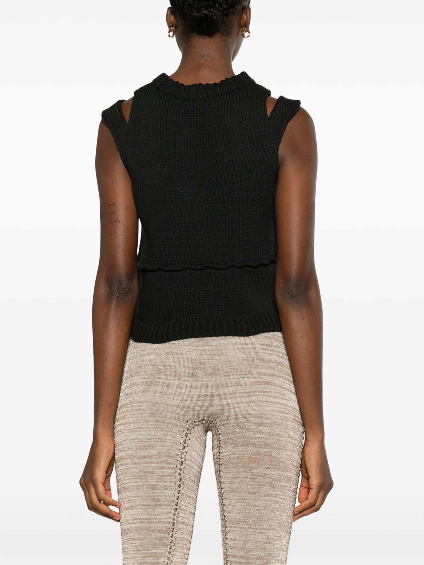 Steph cut-out crop top