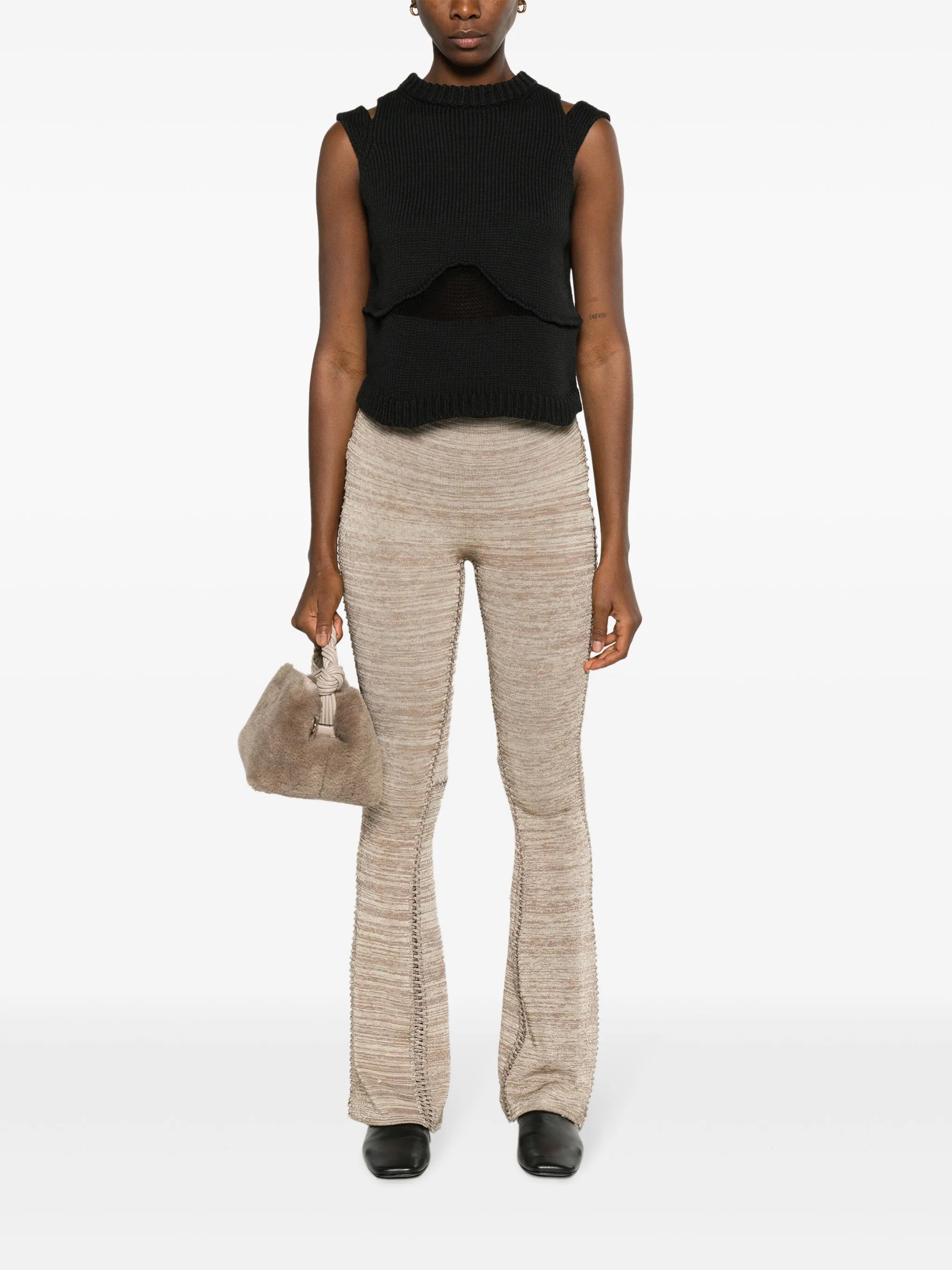 Steph cut-out crop top