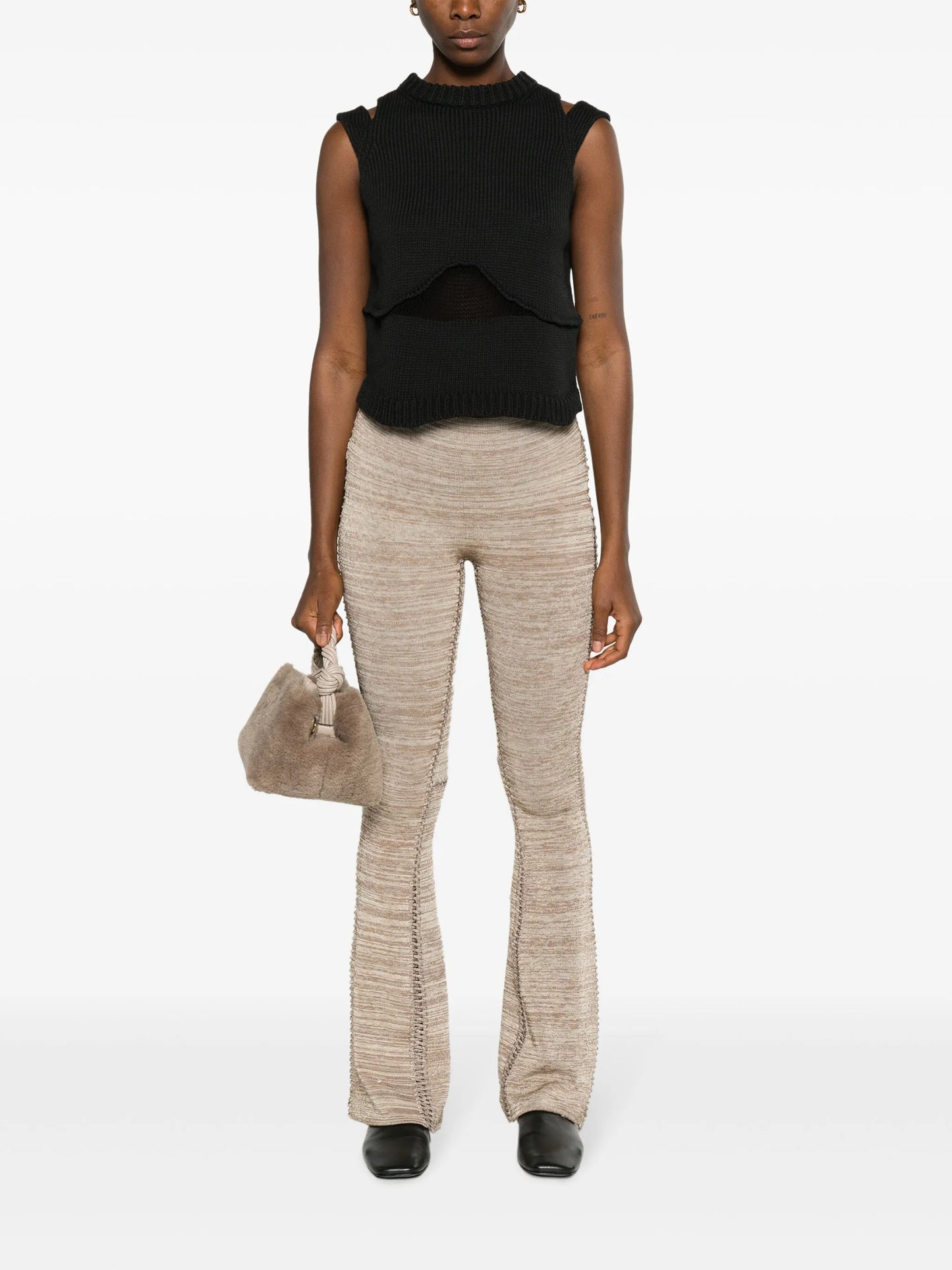 Steph cut-out crop top