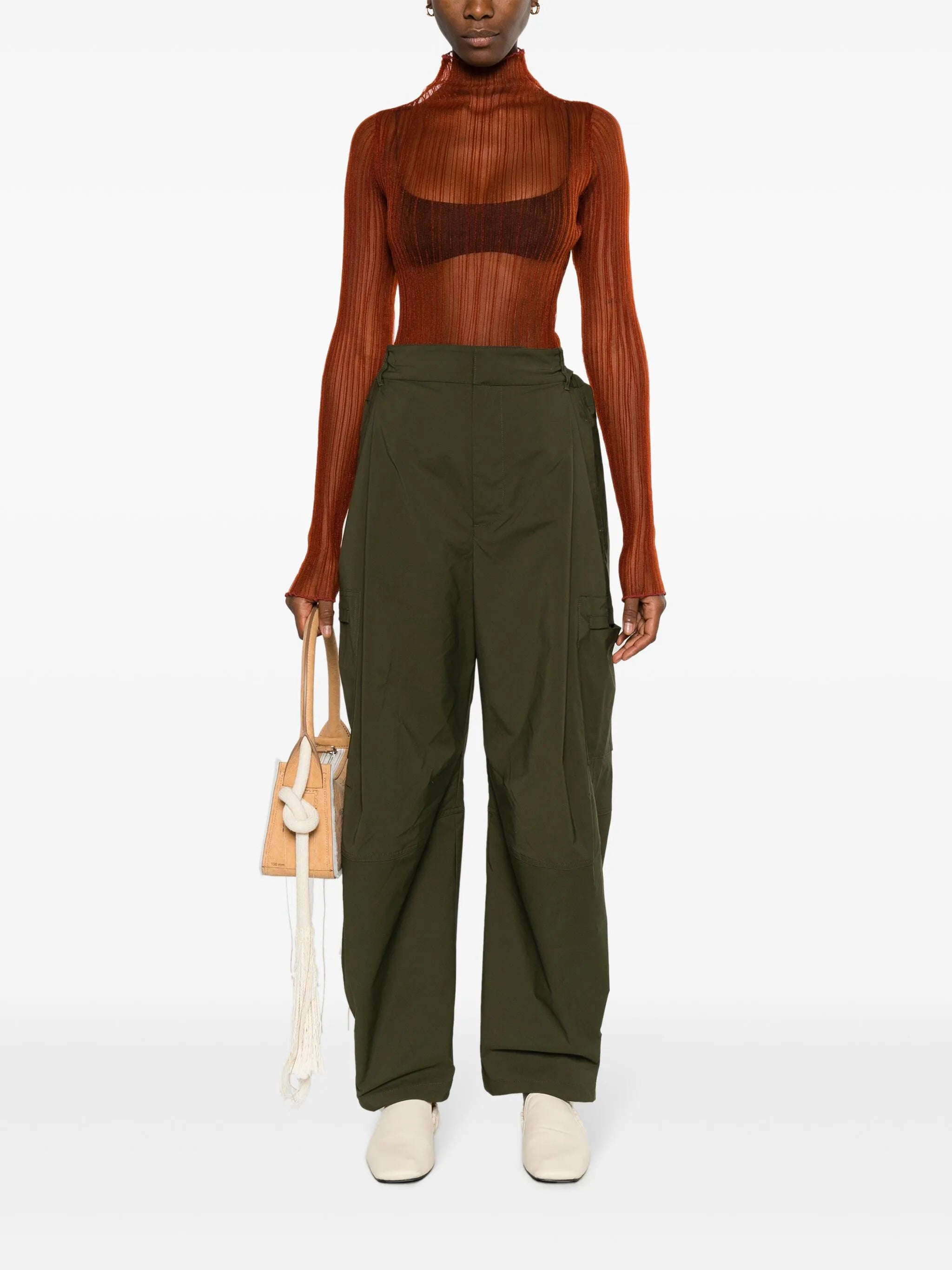 Modern Mist semi-sheer T-shirt