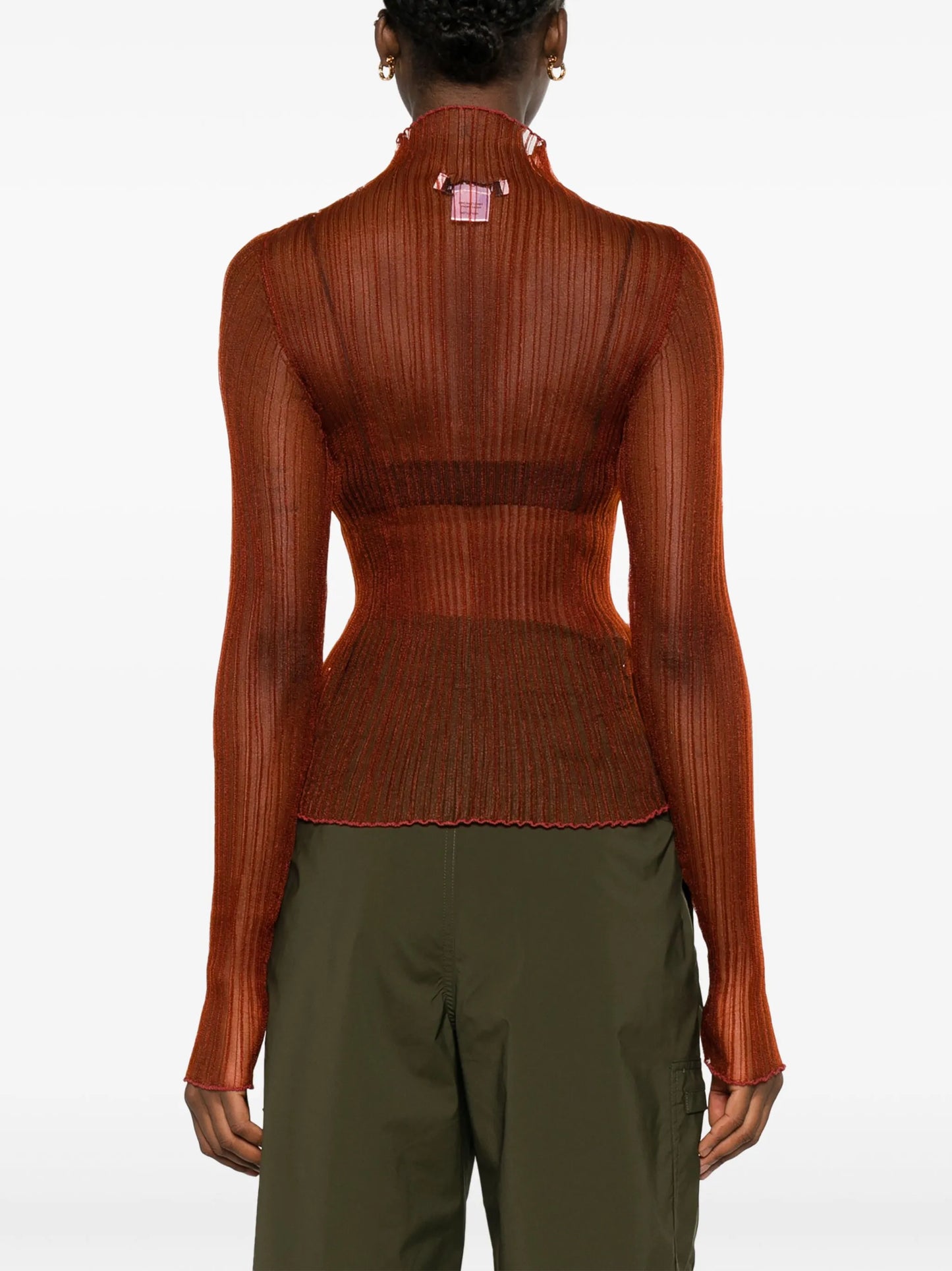 Modern Mist semi-sheer T-shirt