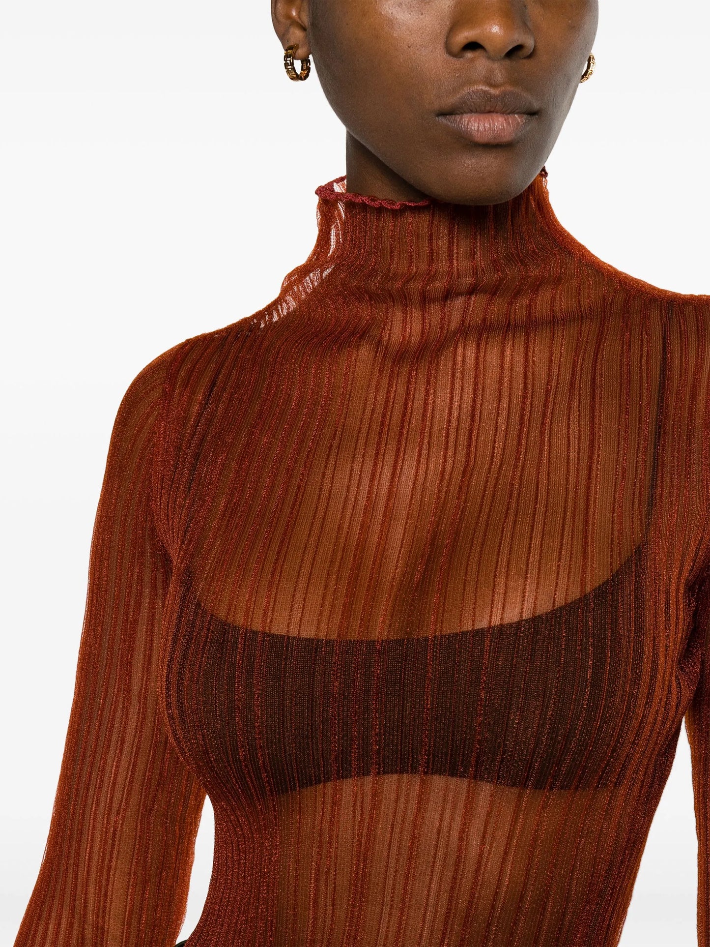 Modern Mist semi-sheer T-shirt