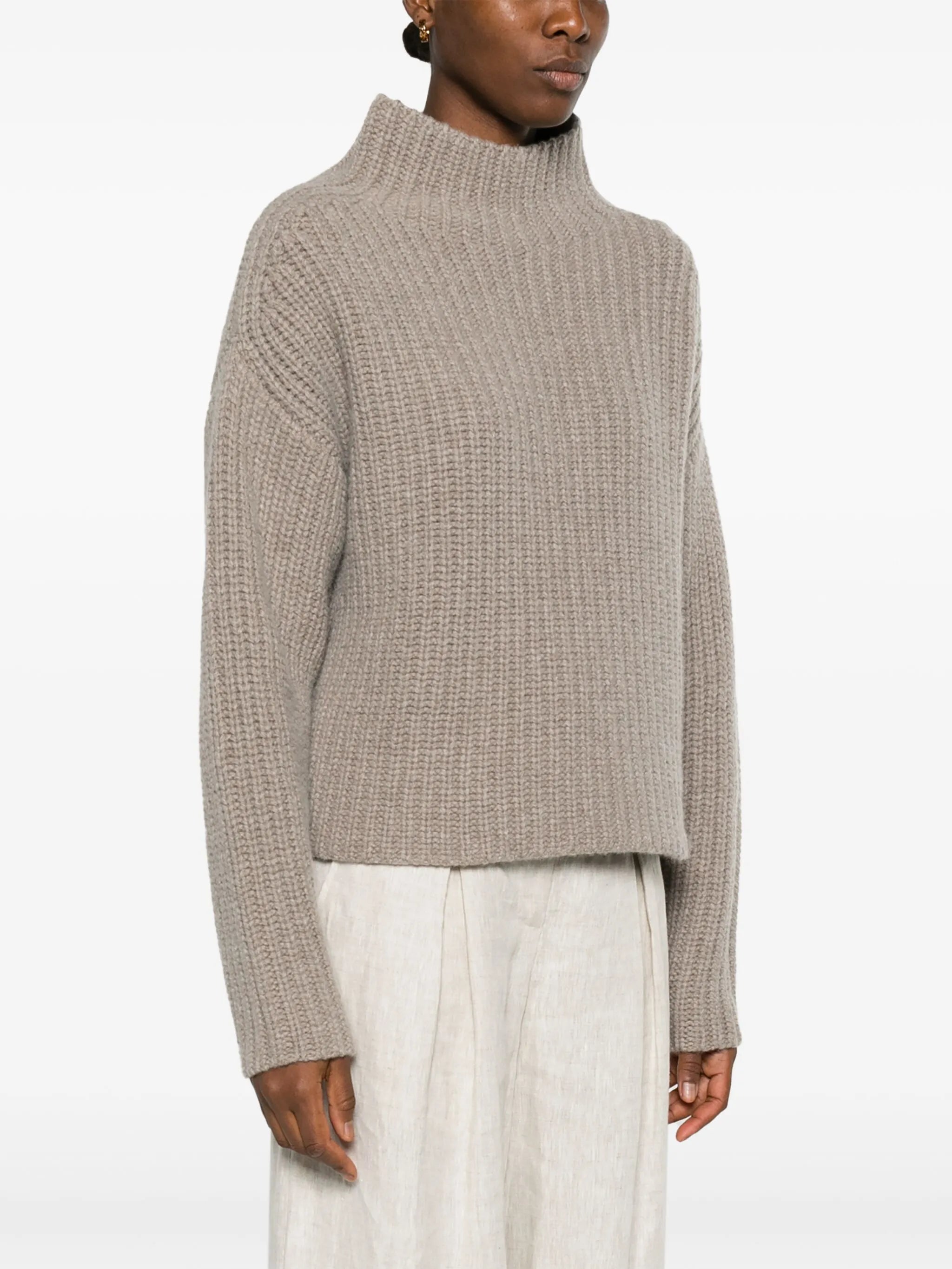 Isabella merino wool-blend jumper