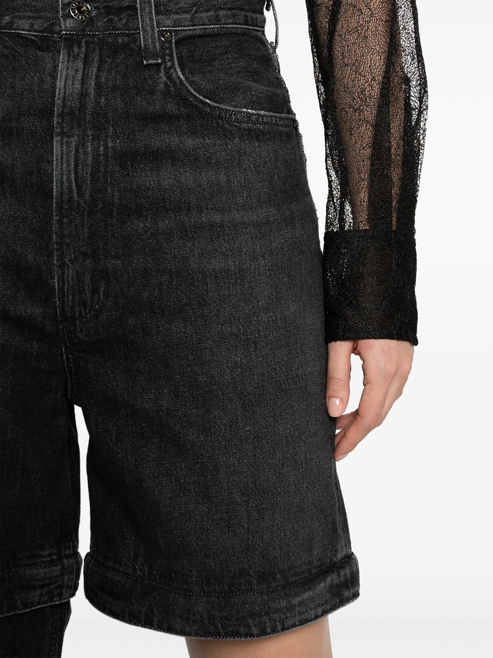 Risha convertible straight-leg jeans