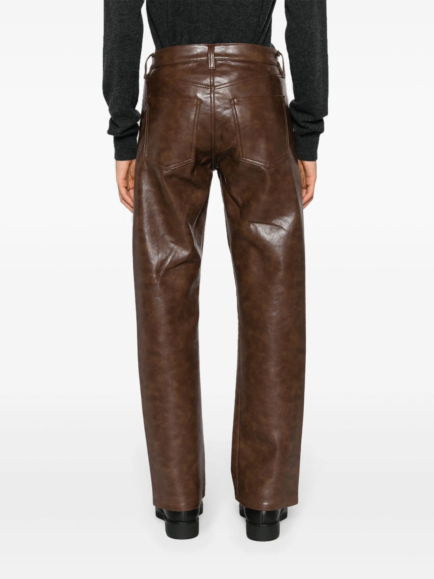 Sloane stretch-leather trousers