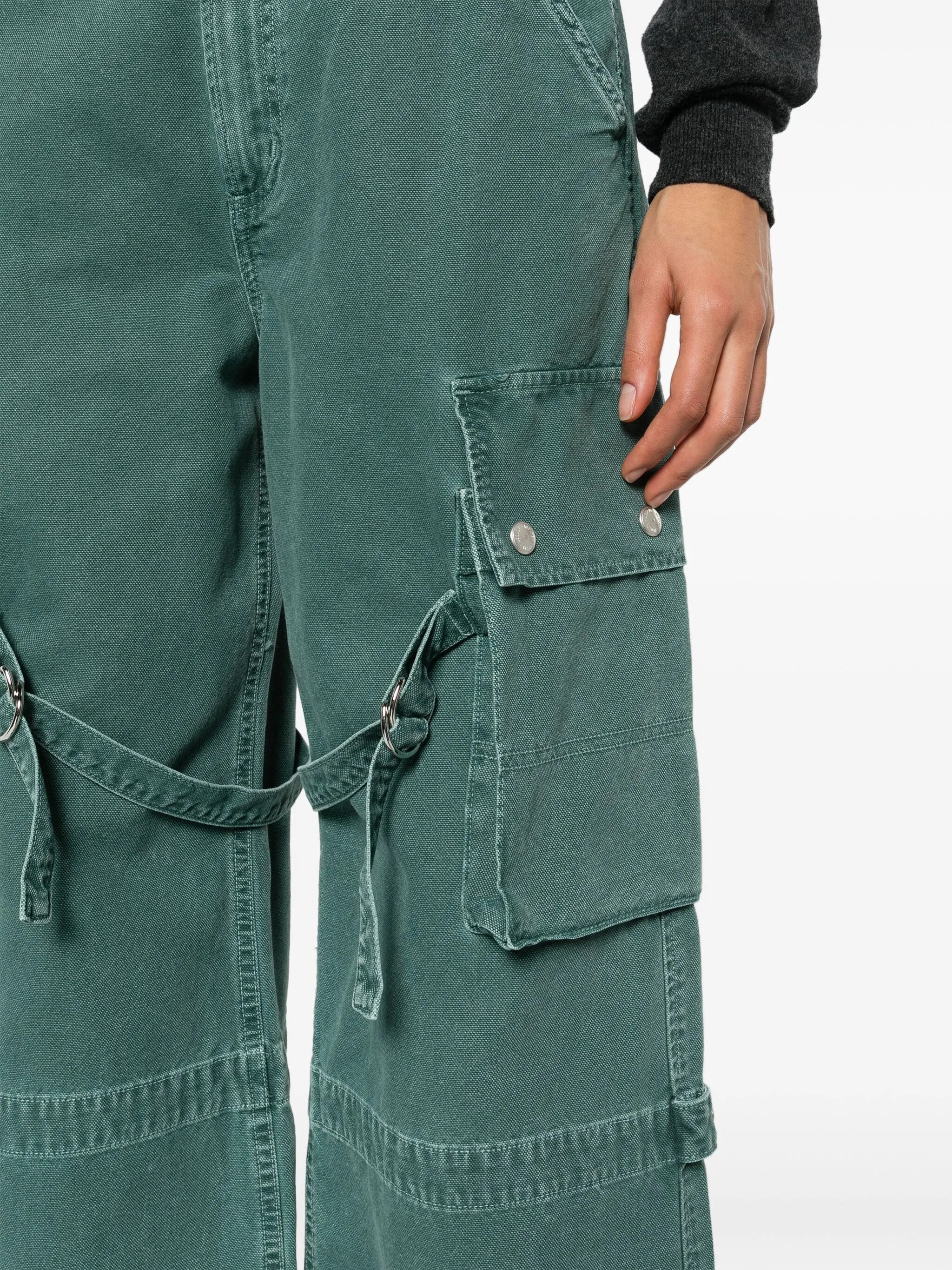 Vivian wide-leg cargo jeans