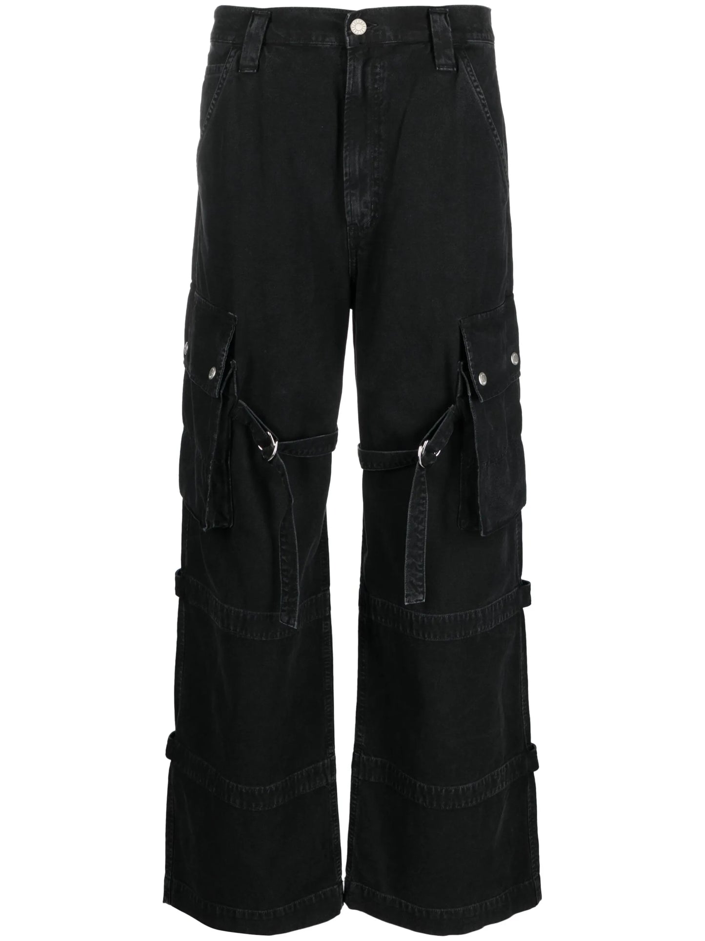 Vivian wide-leg cargo jeans