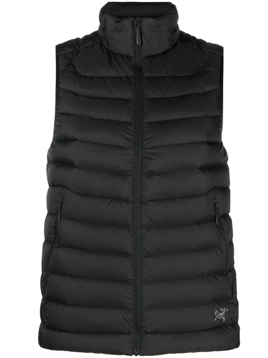Cerium logo-print gilet