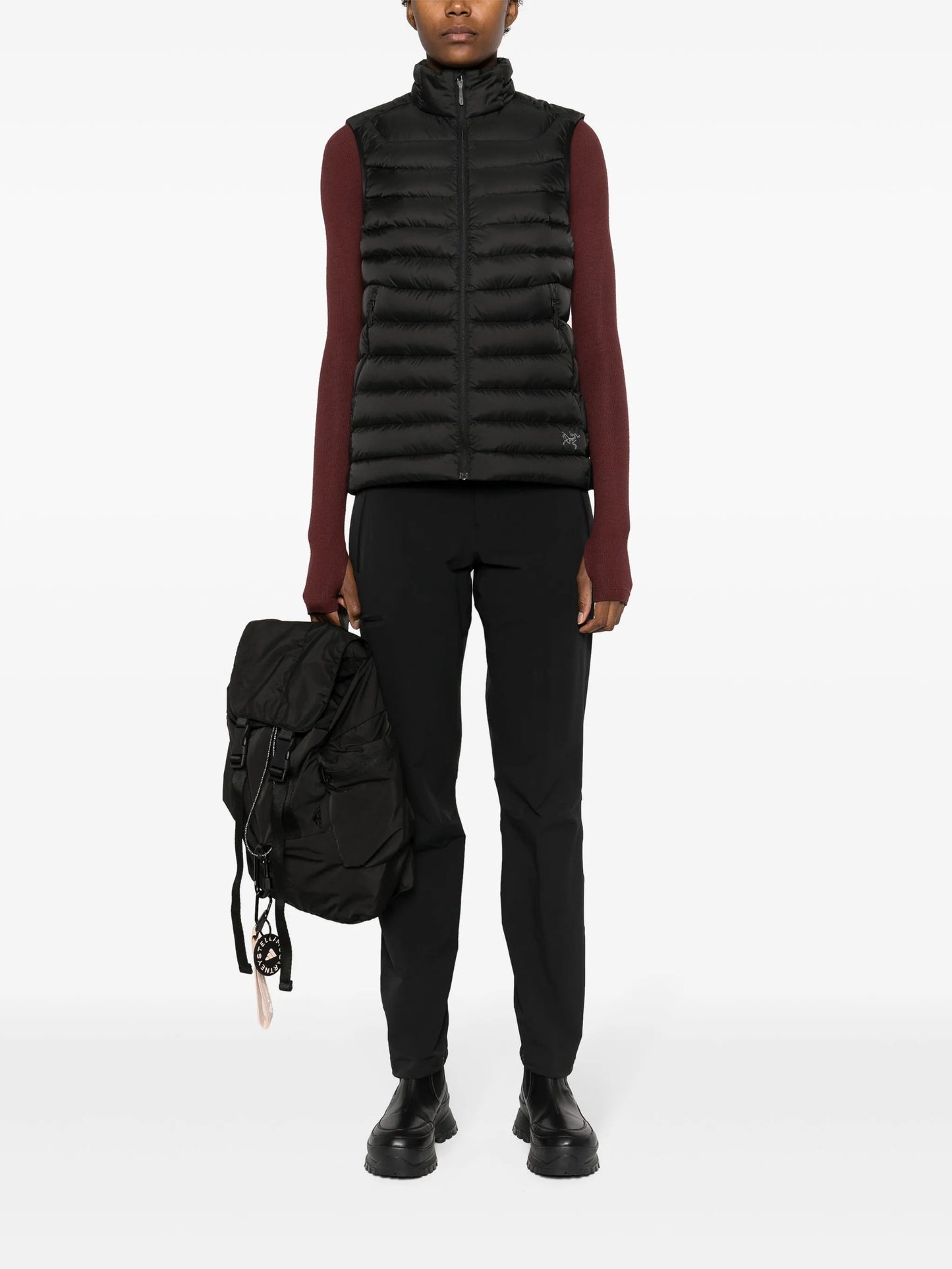 Cerium logo-print gilet