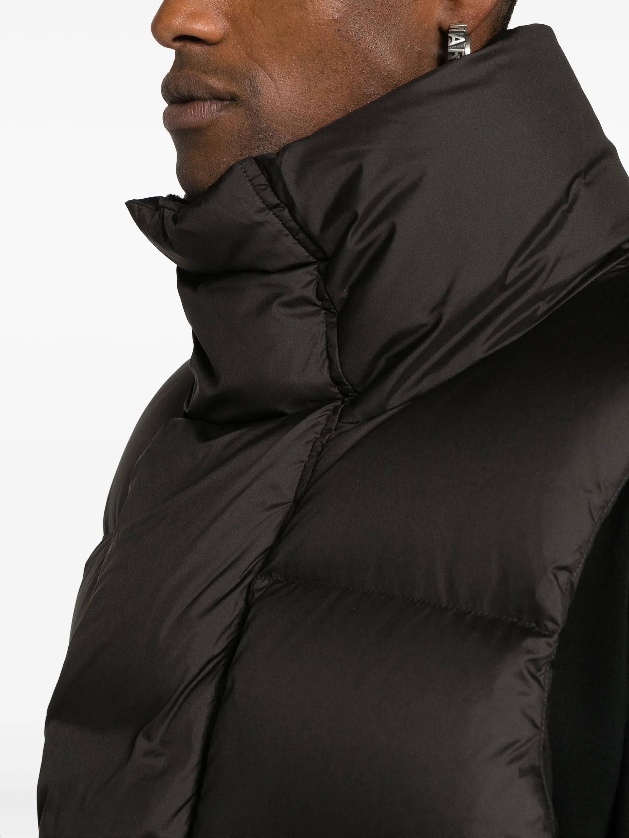padded quilted down gilet