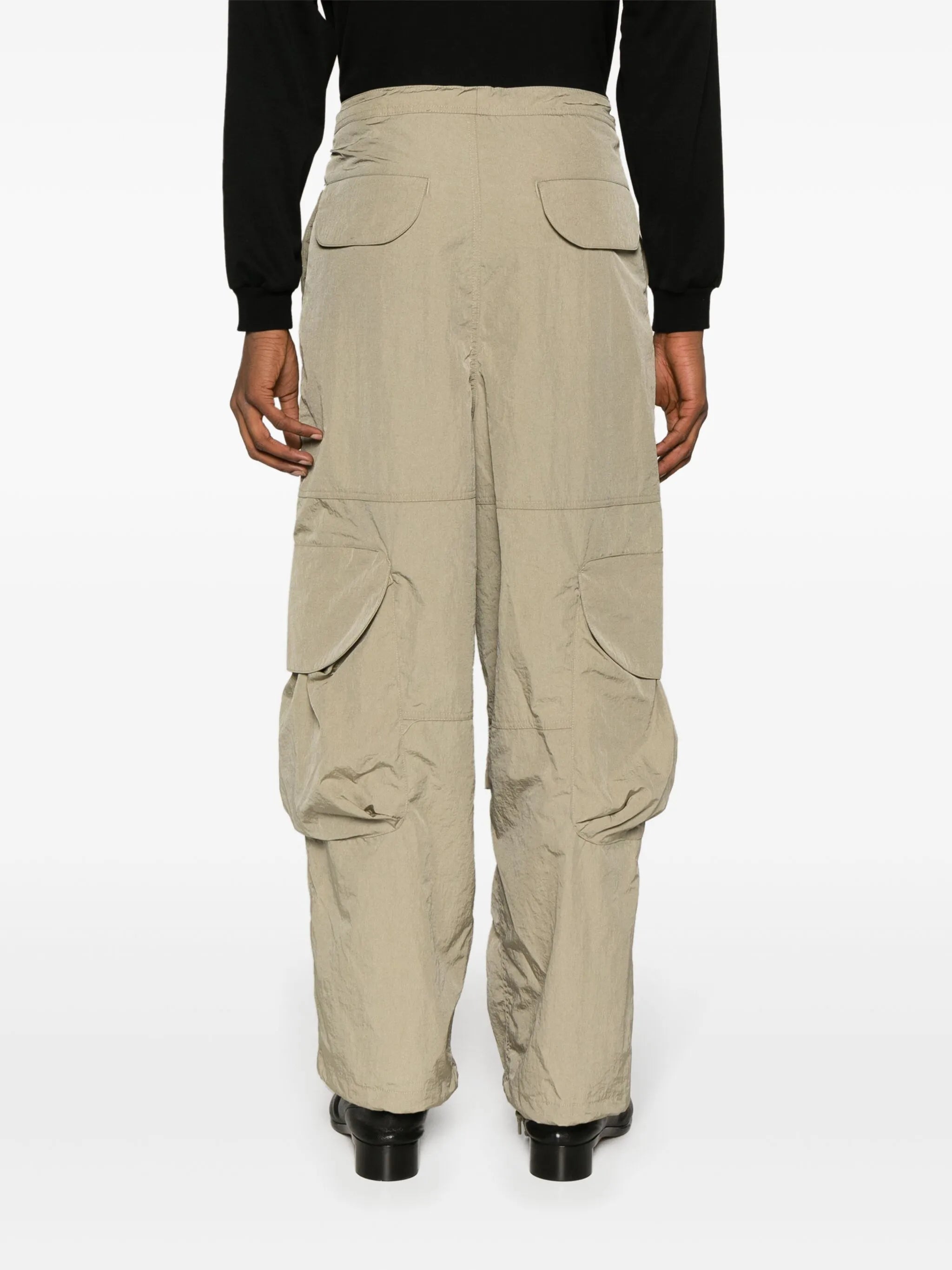 Freight wide-leg cargo trousers