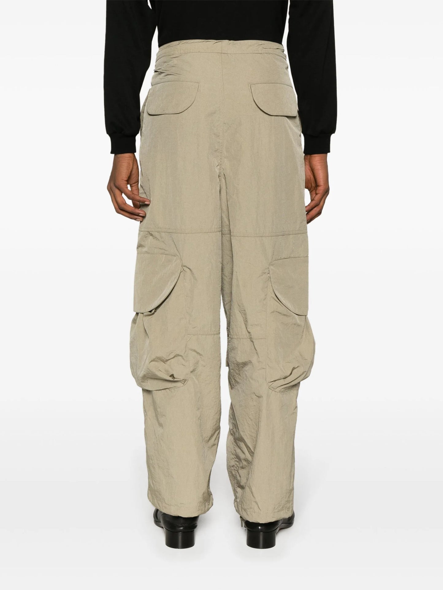 Freight wide-leg cargo trousers