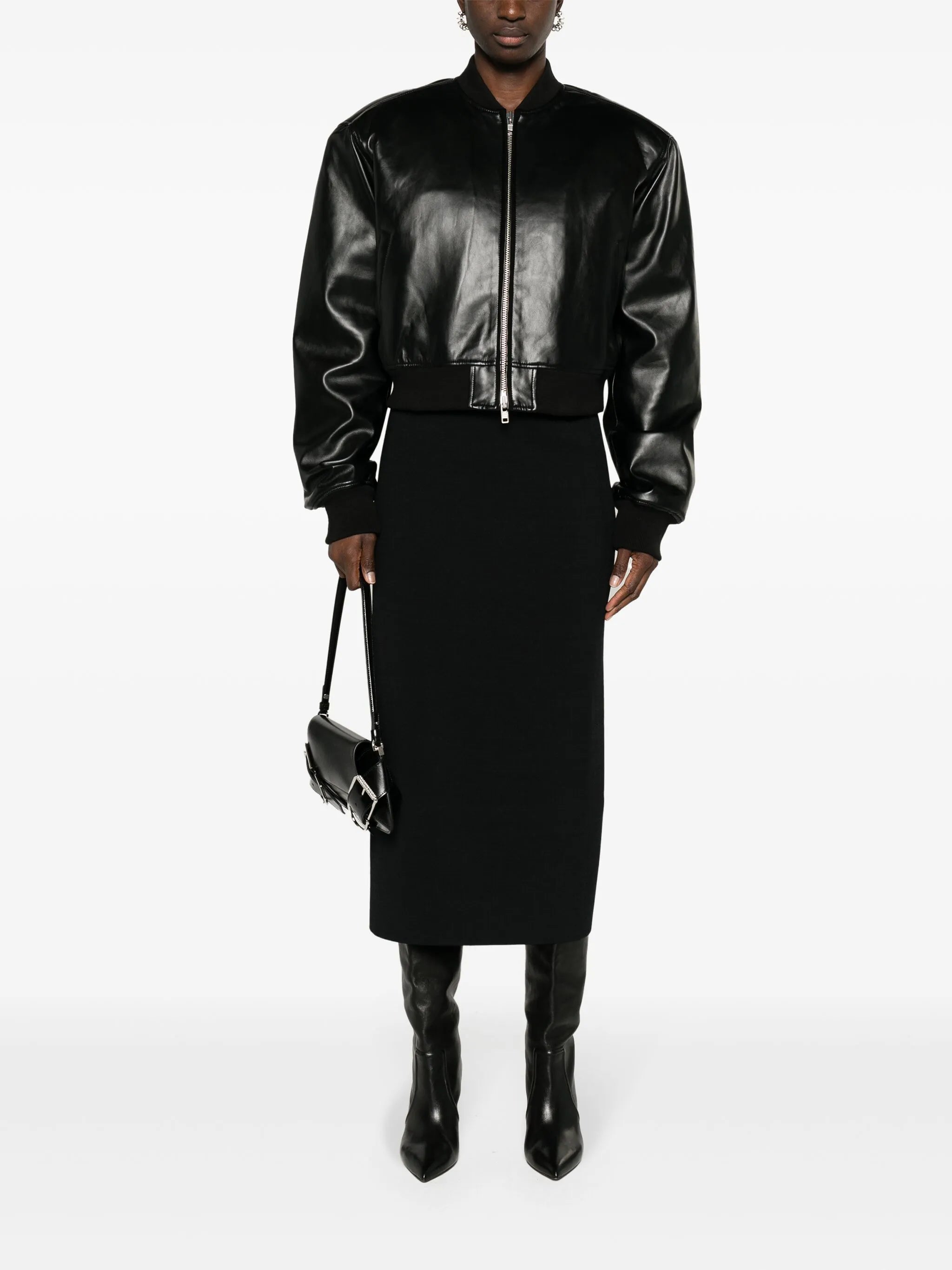 Solange pencil midi skirt