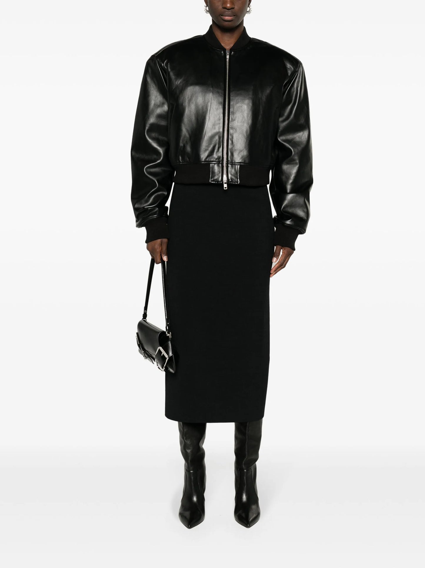 Solange pencil midi skirt