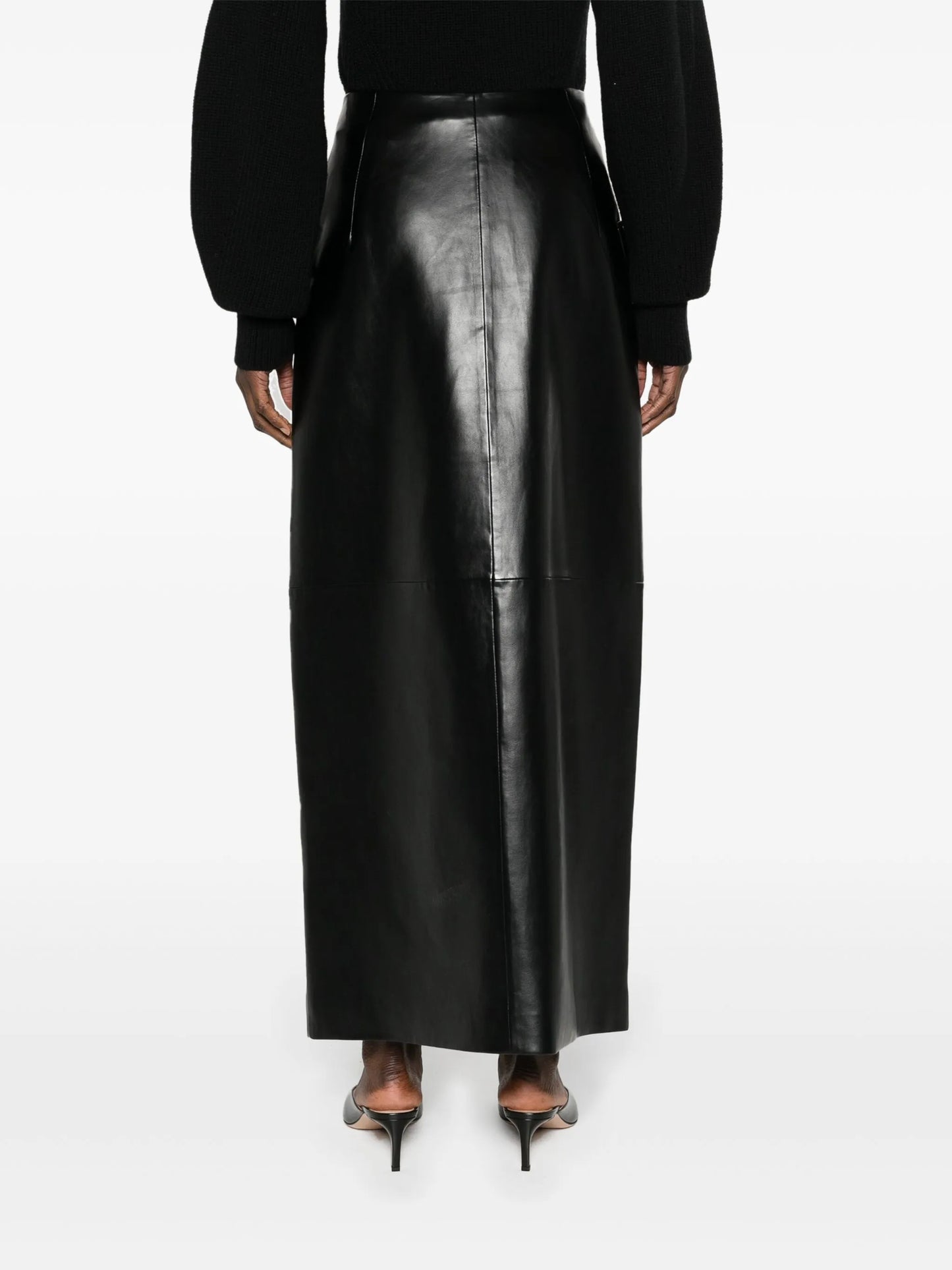 Nan wrap maxi skirt