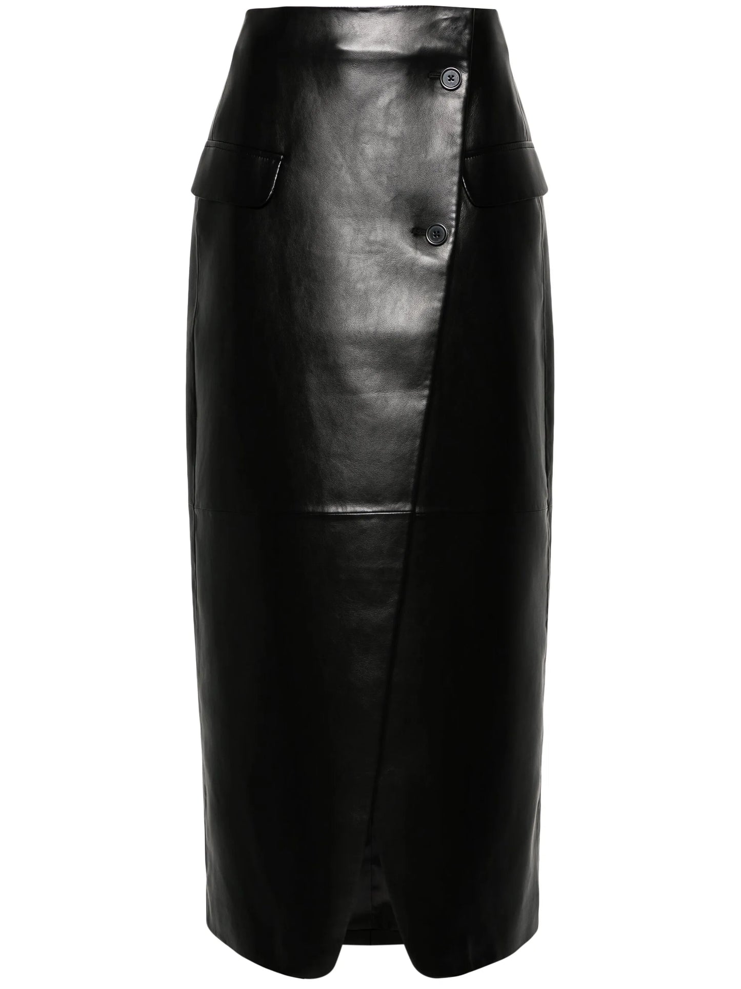 Nan wrap maxi skirt