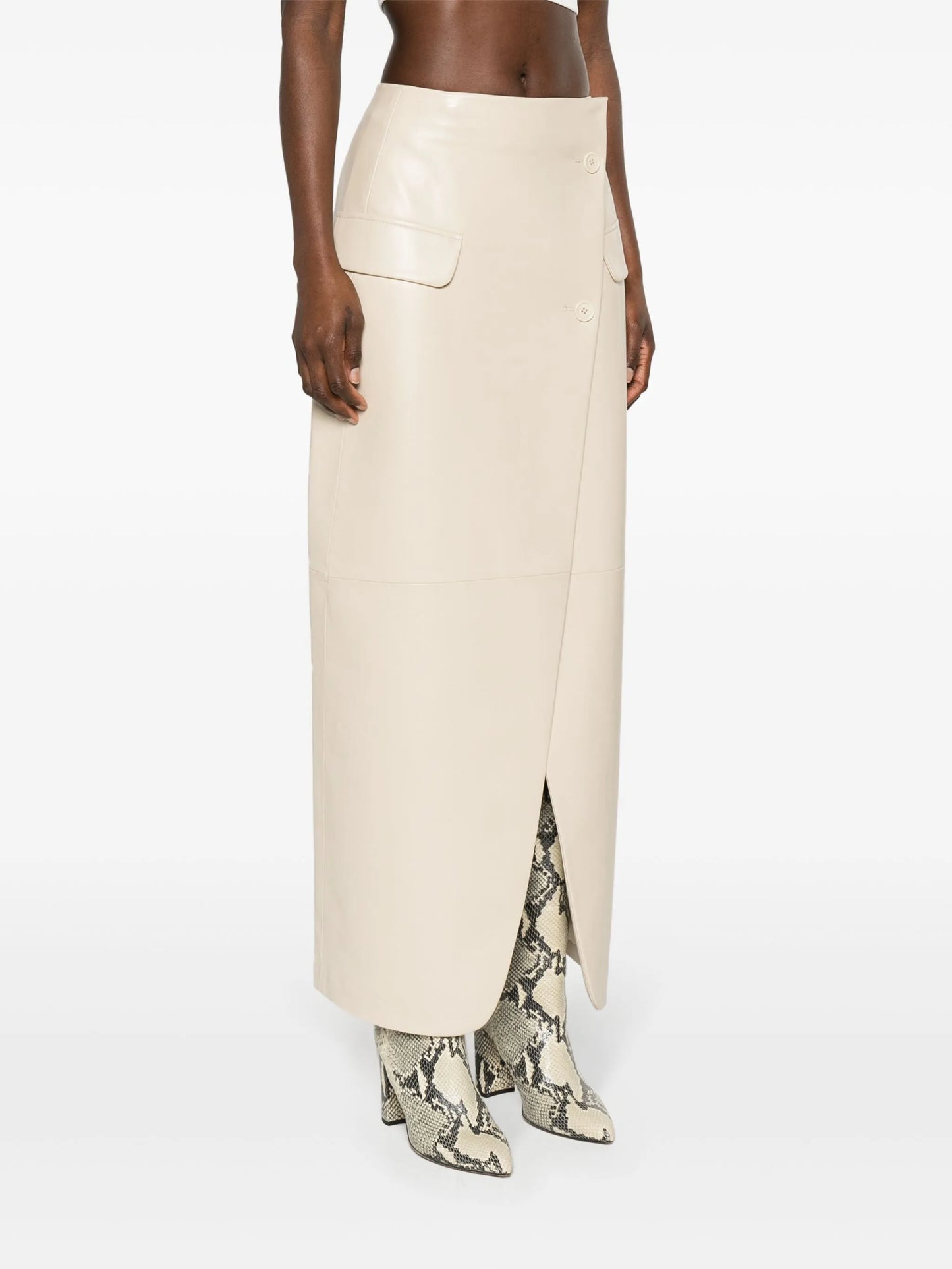 Nan A-line maxi skirt
