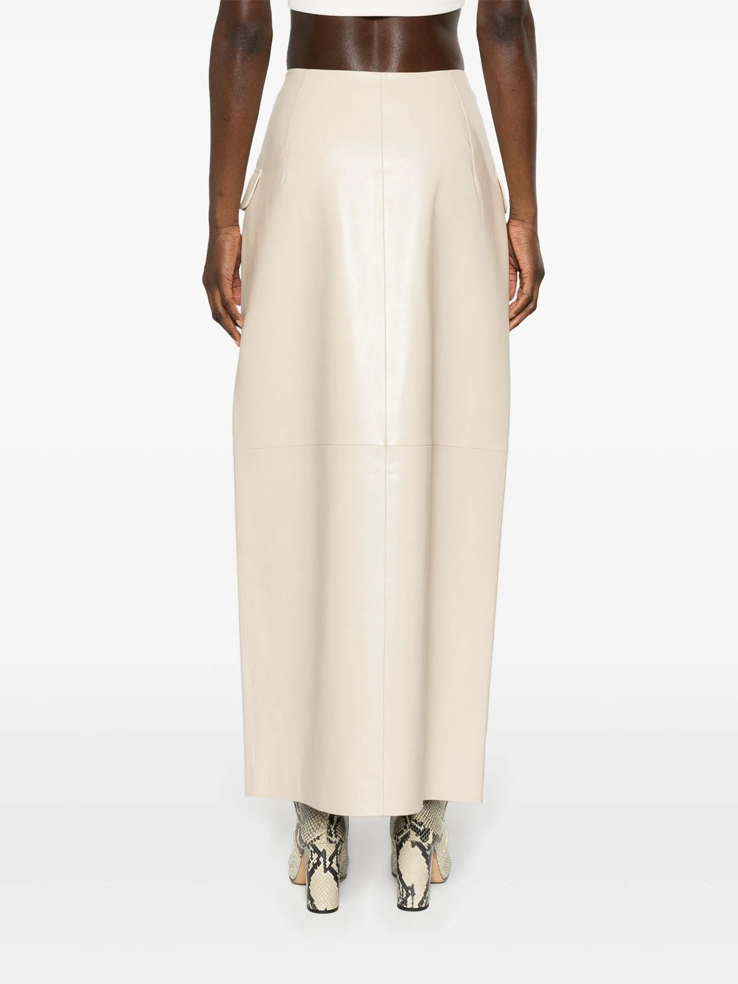 Nan A-line maxi skirt