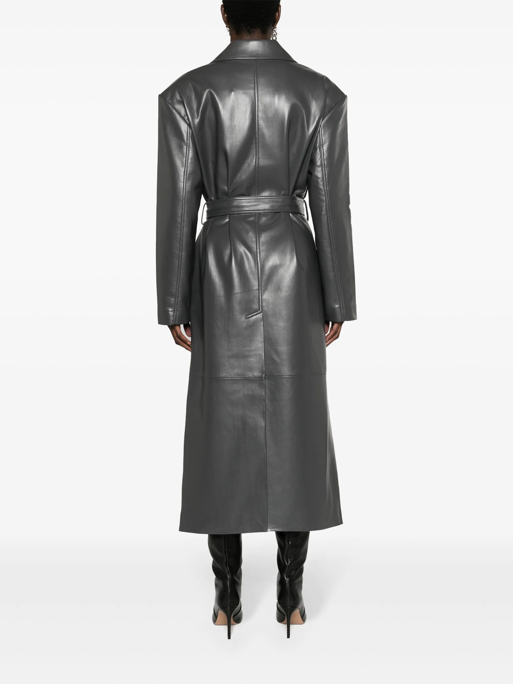 Tina double-breasted trench coat