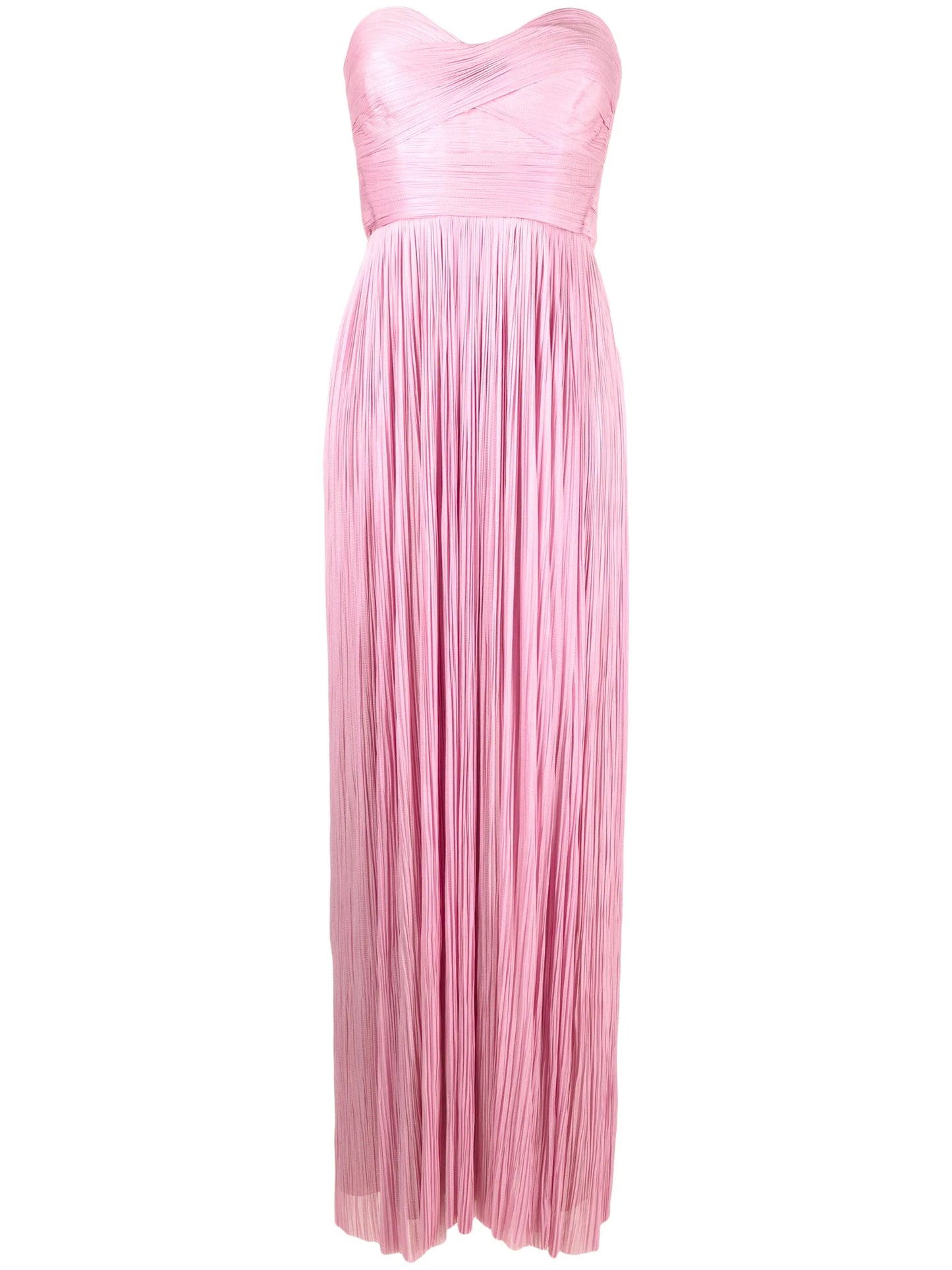 Karlie pleated gown