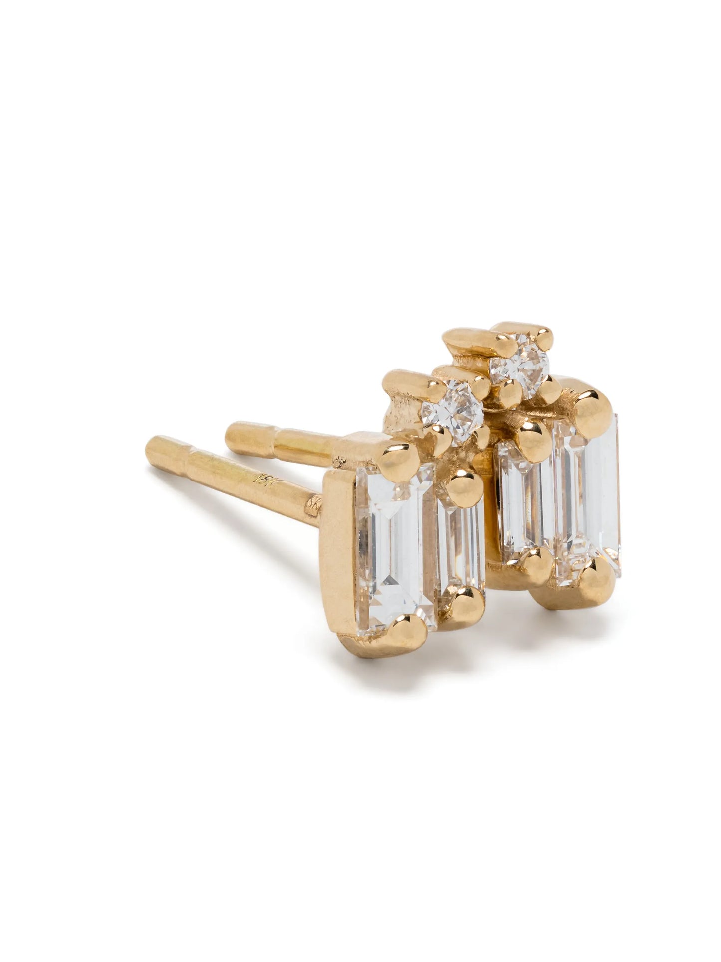 18kt yellow gold Bold Burst diamond stud earrings