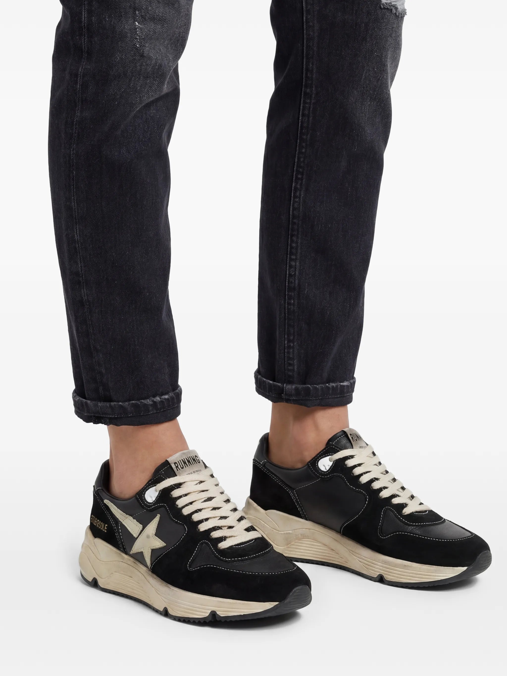 Running Sole panelled sneakers