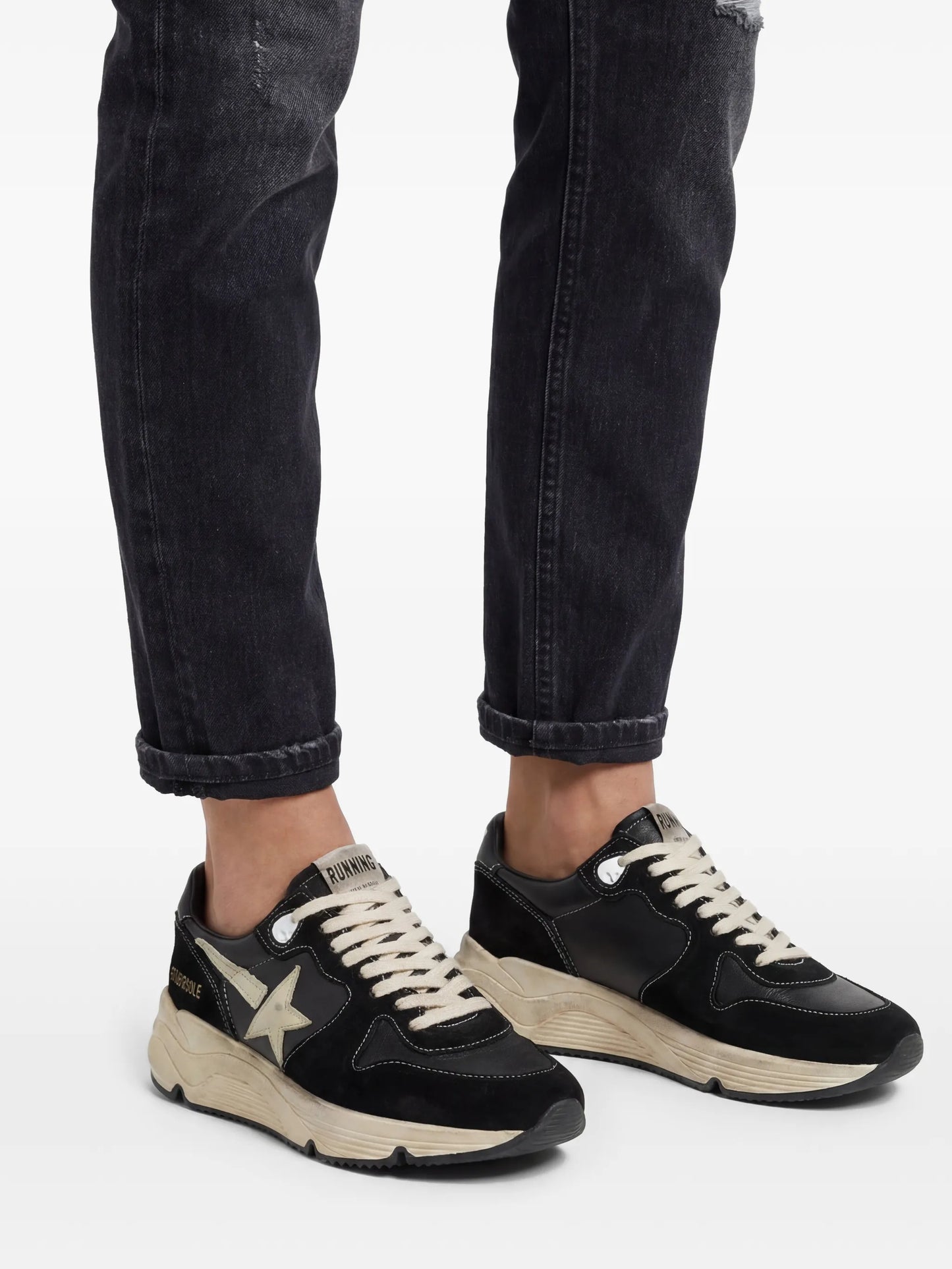 Running Sole panelled sneakers