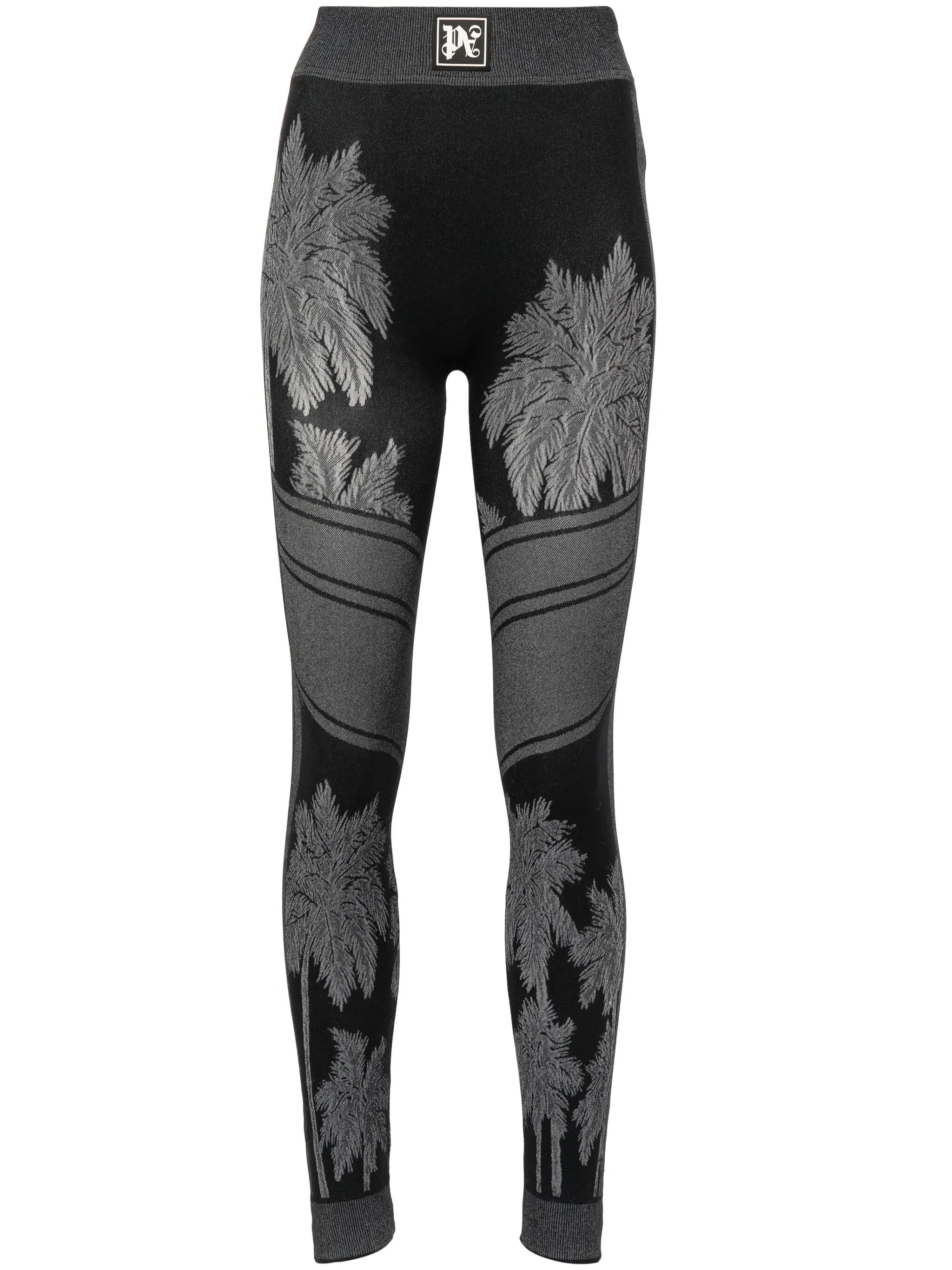 Palm base layer ski leggings