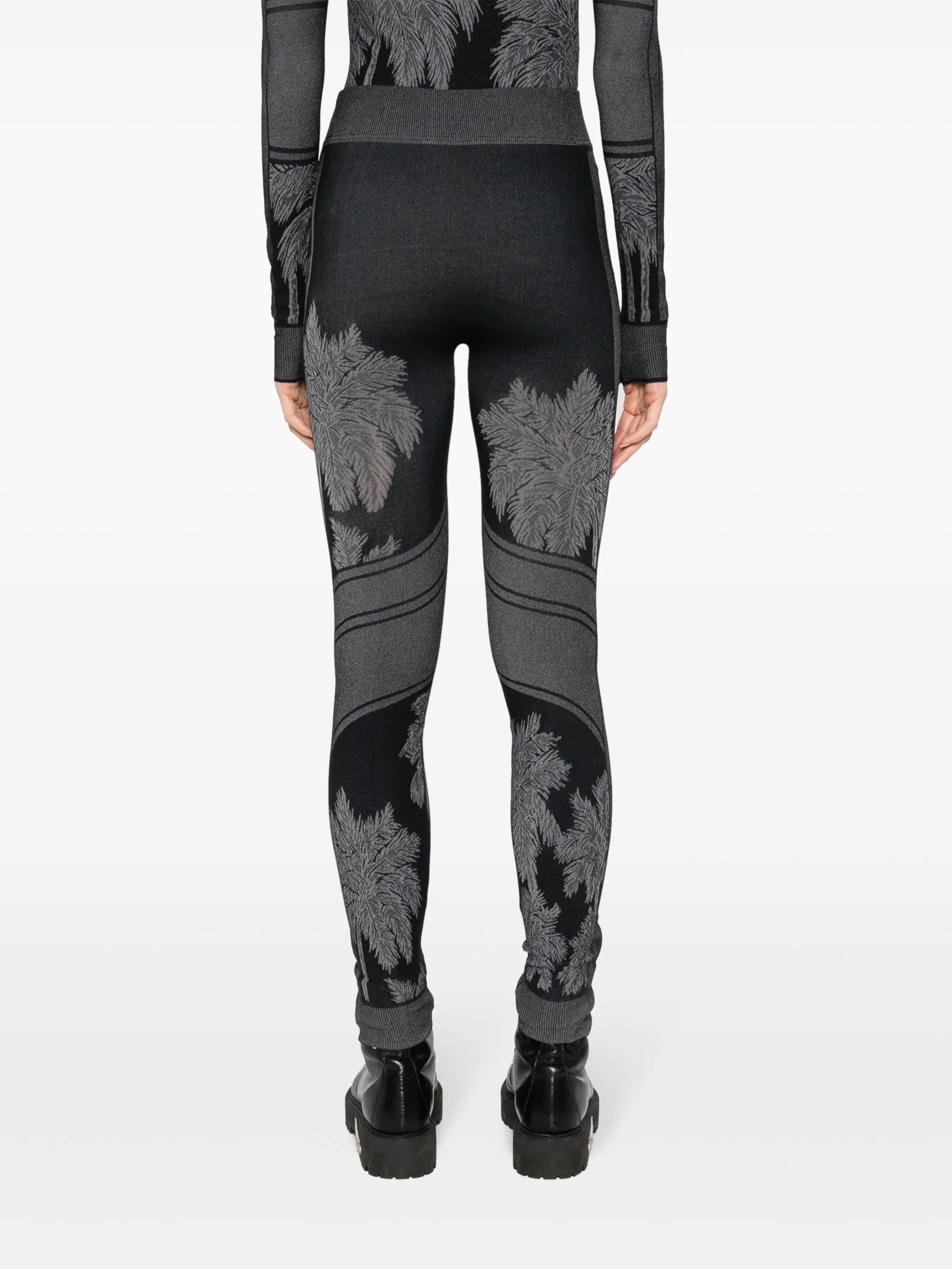 Palm base layer ski leggings