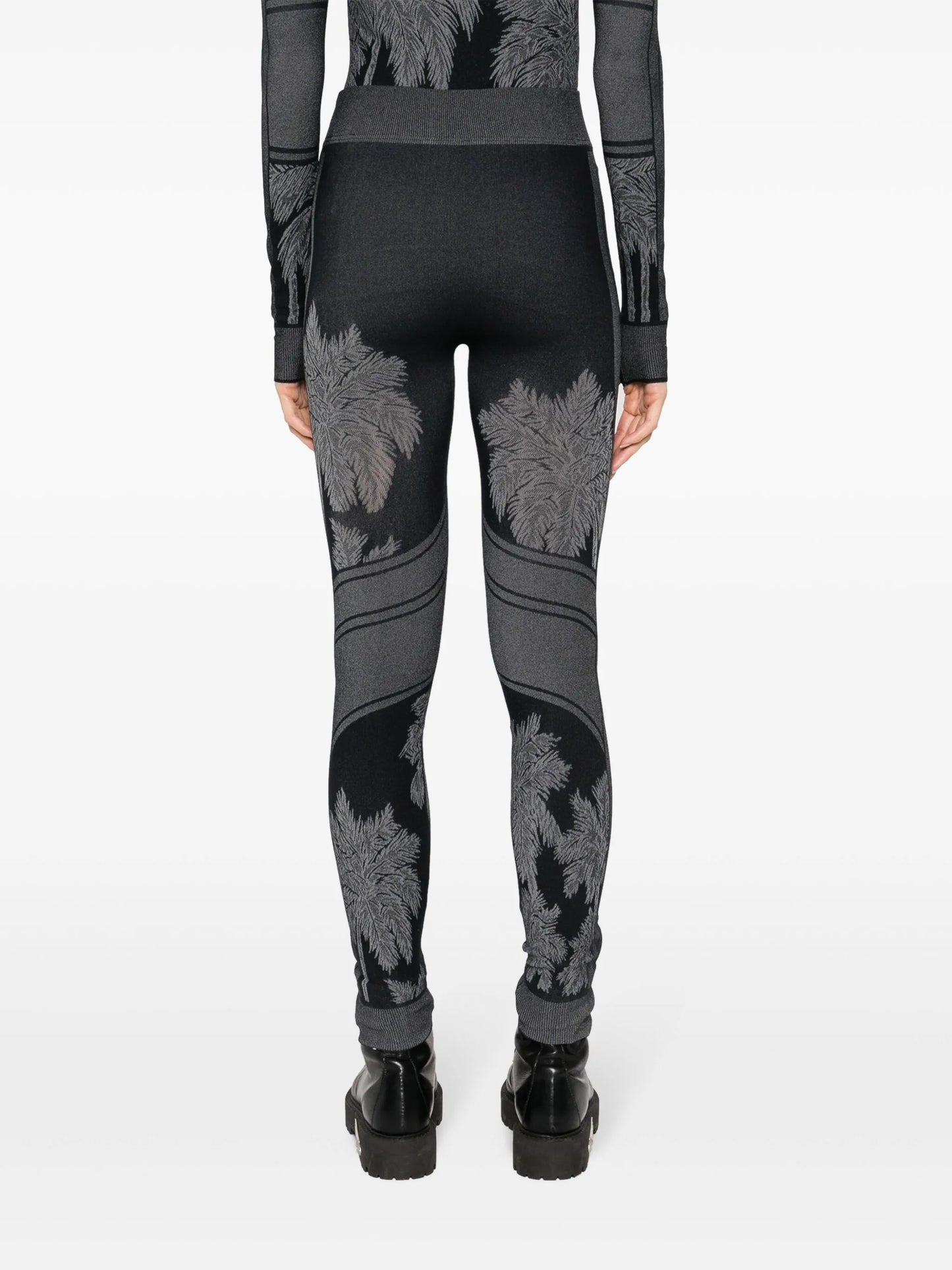 Palm base layer ski leggings