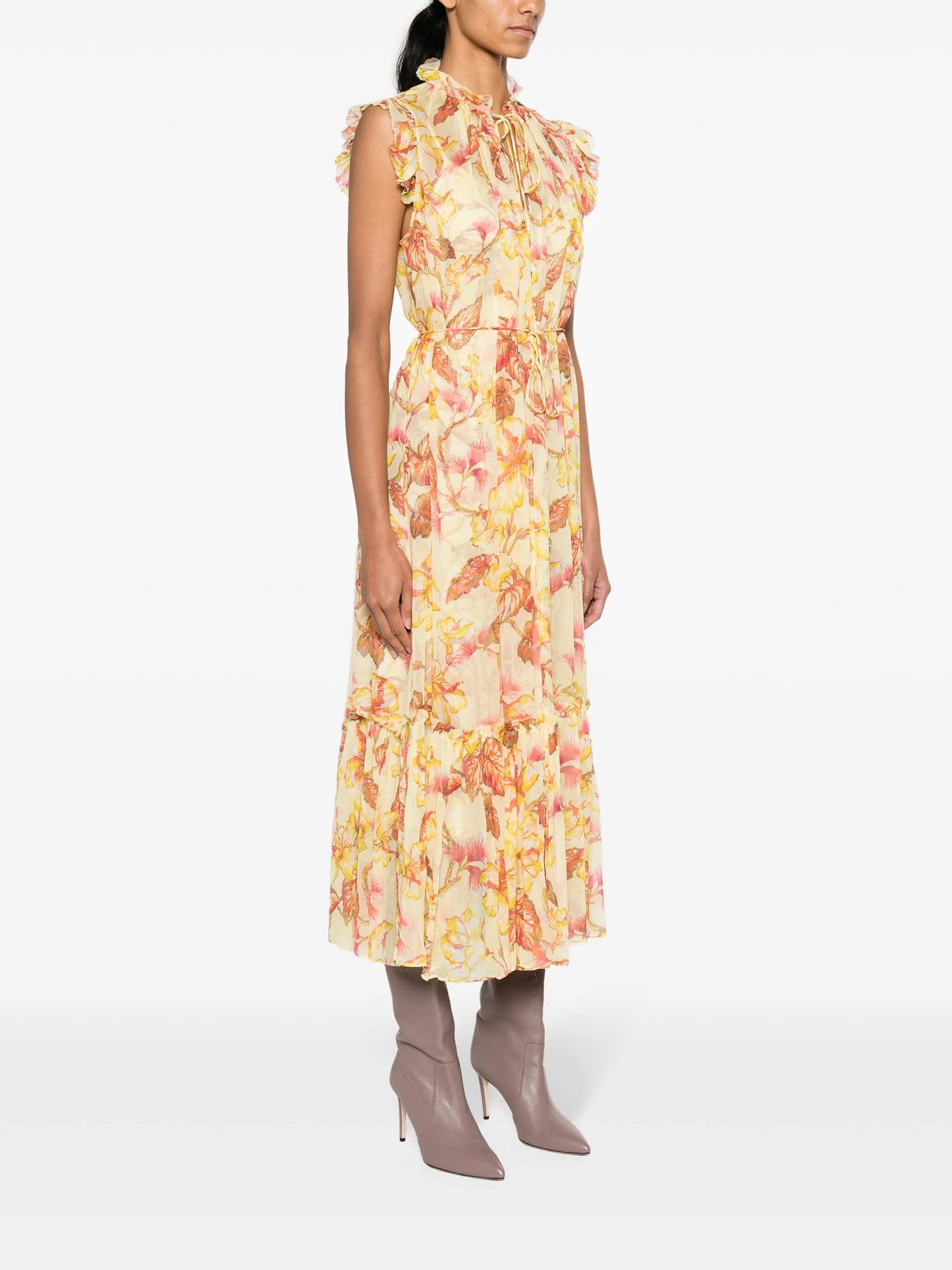Matchmaker floral-print midi dress
