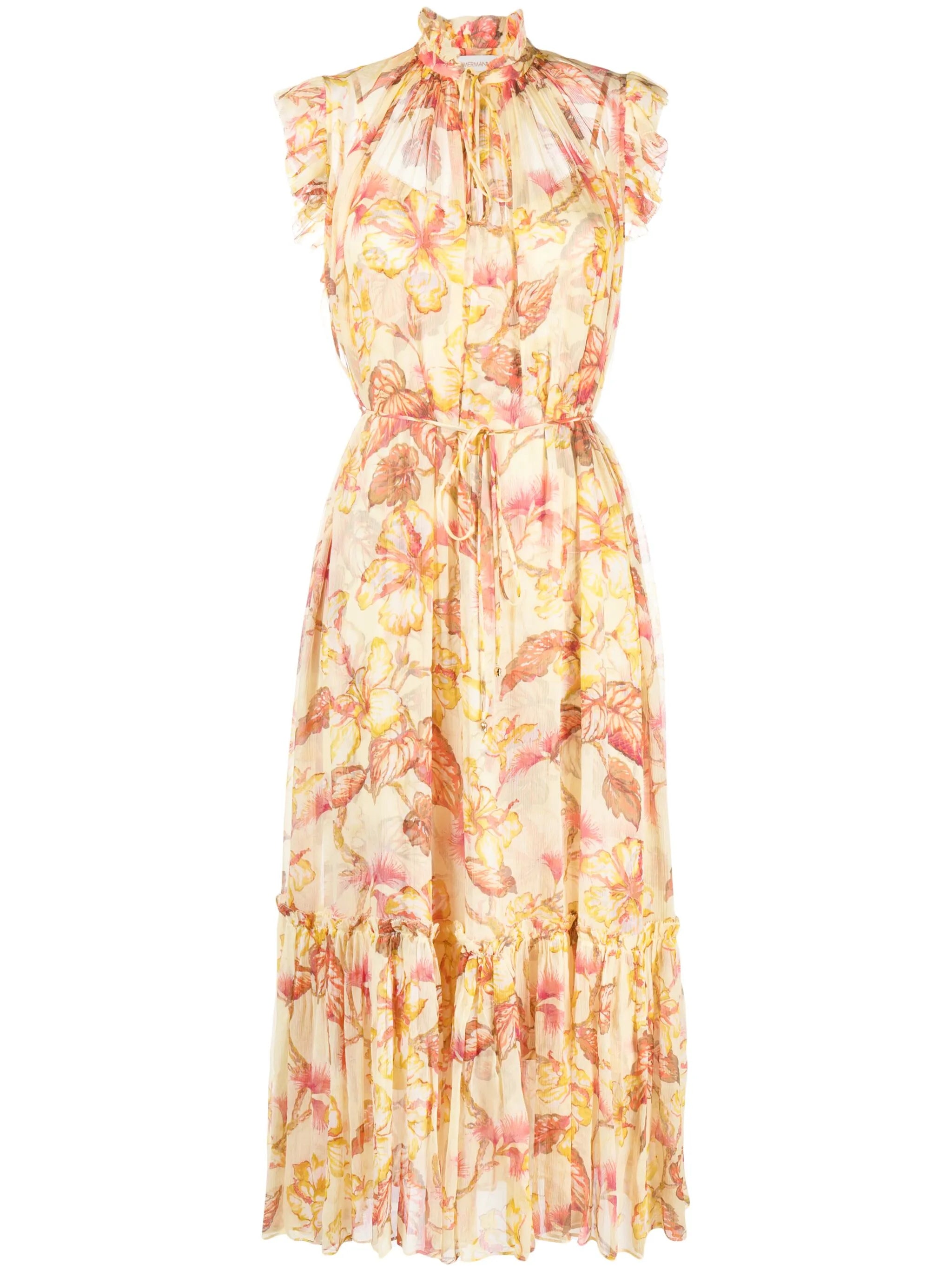 Matchmaker floral-print midi dress