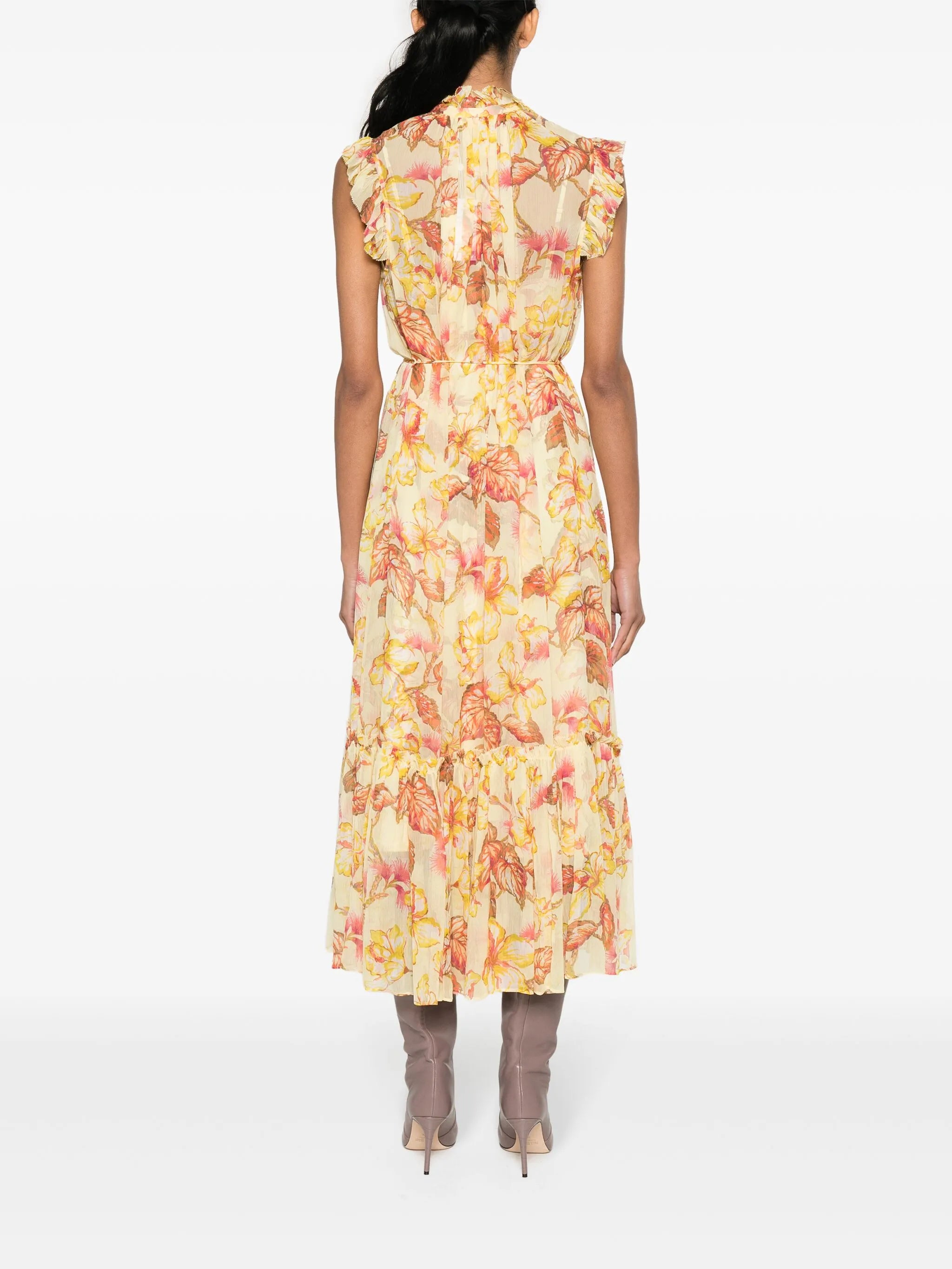 Matchmaker floral-print midi dress