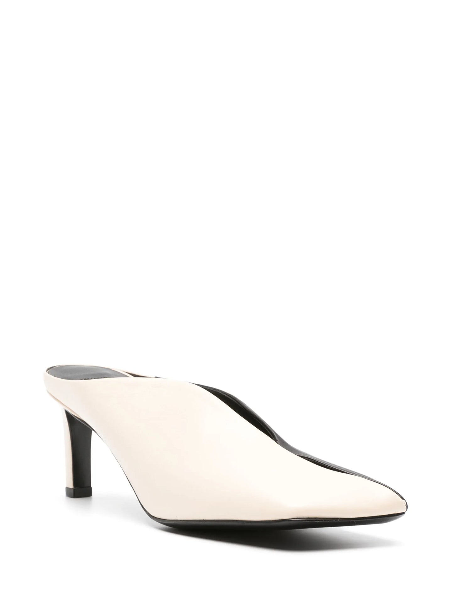 75mm two-tone mules