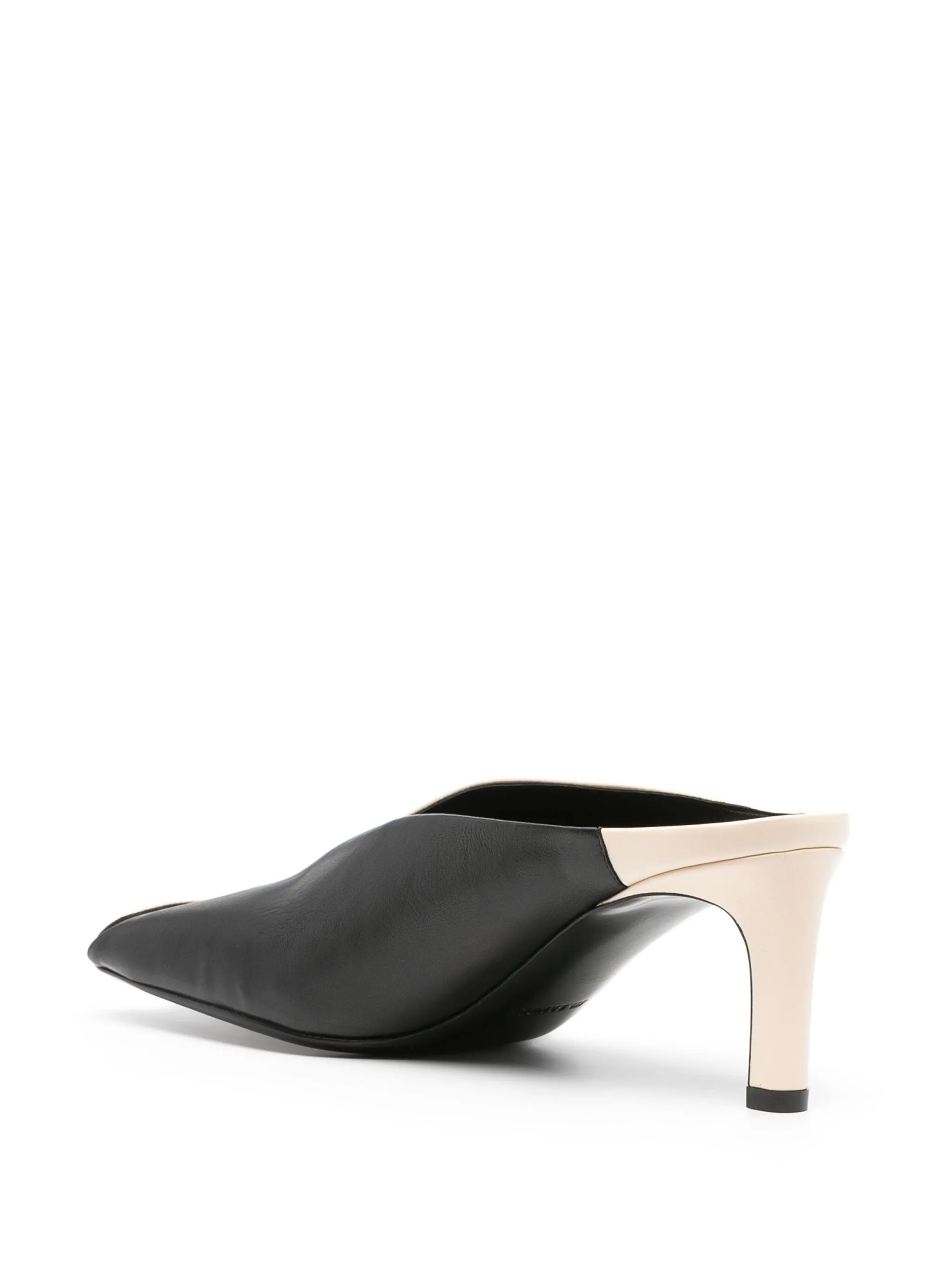75mm two-tone mules