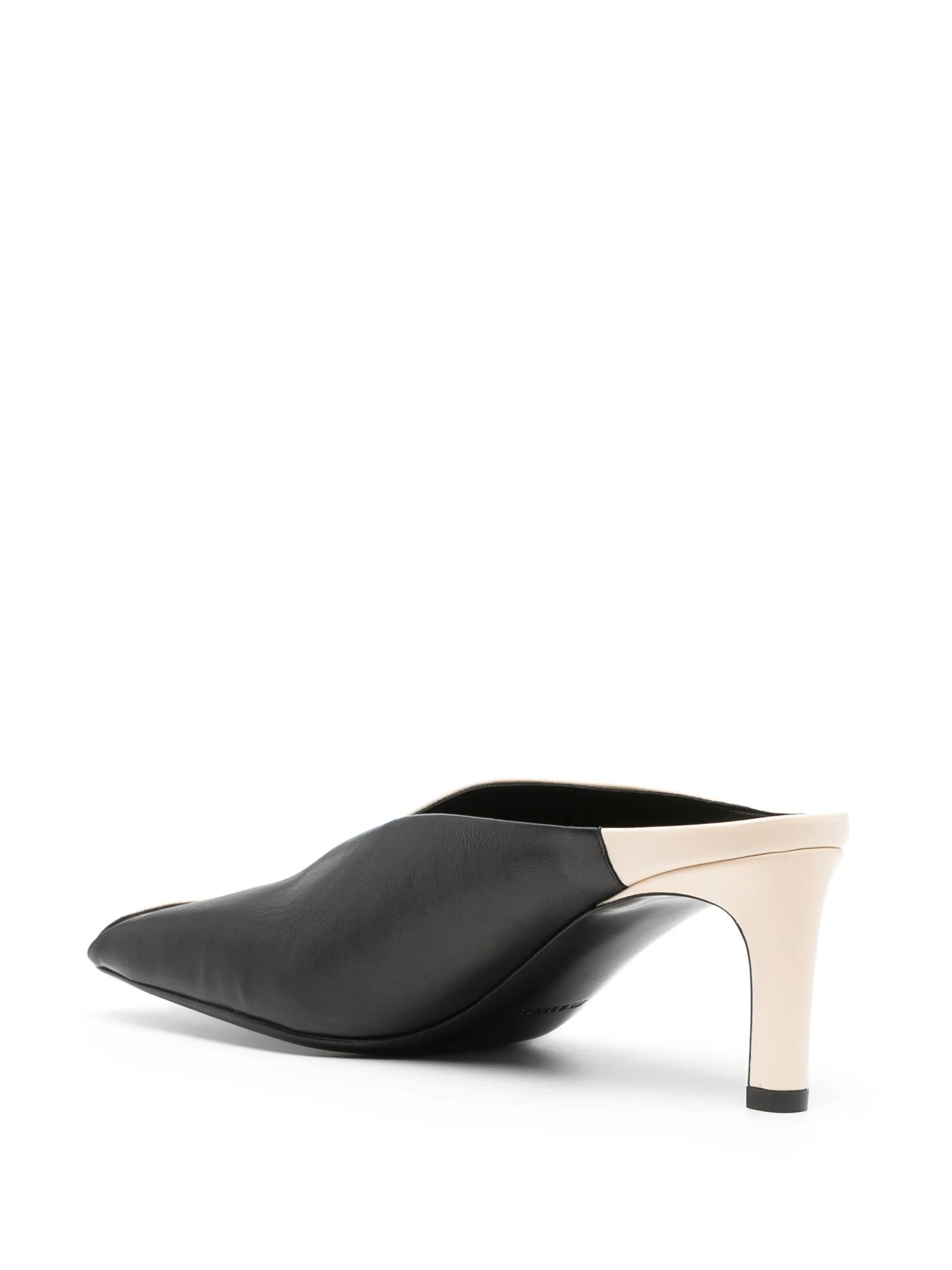 75mm two-tone mules