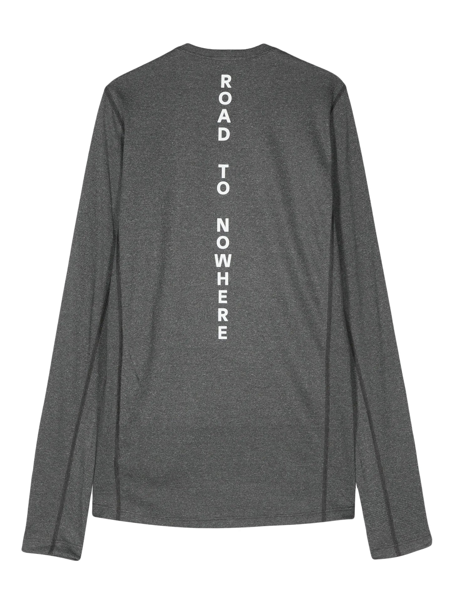 logo-print round-neck top