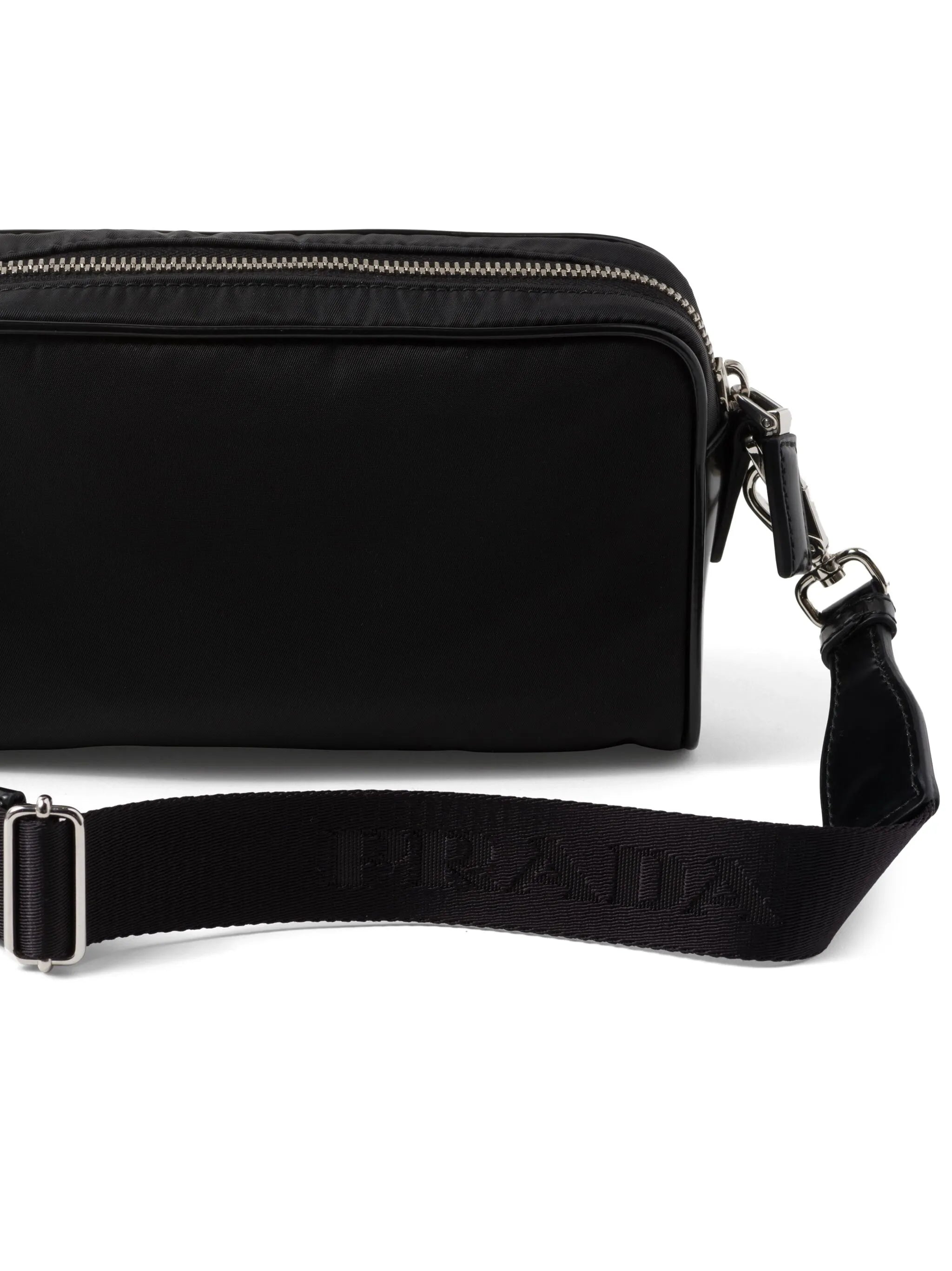 Bandolera triangle-logo messenger bag