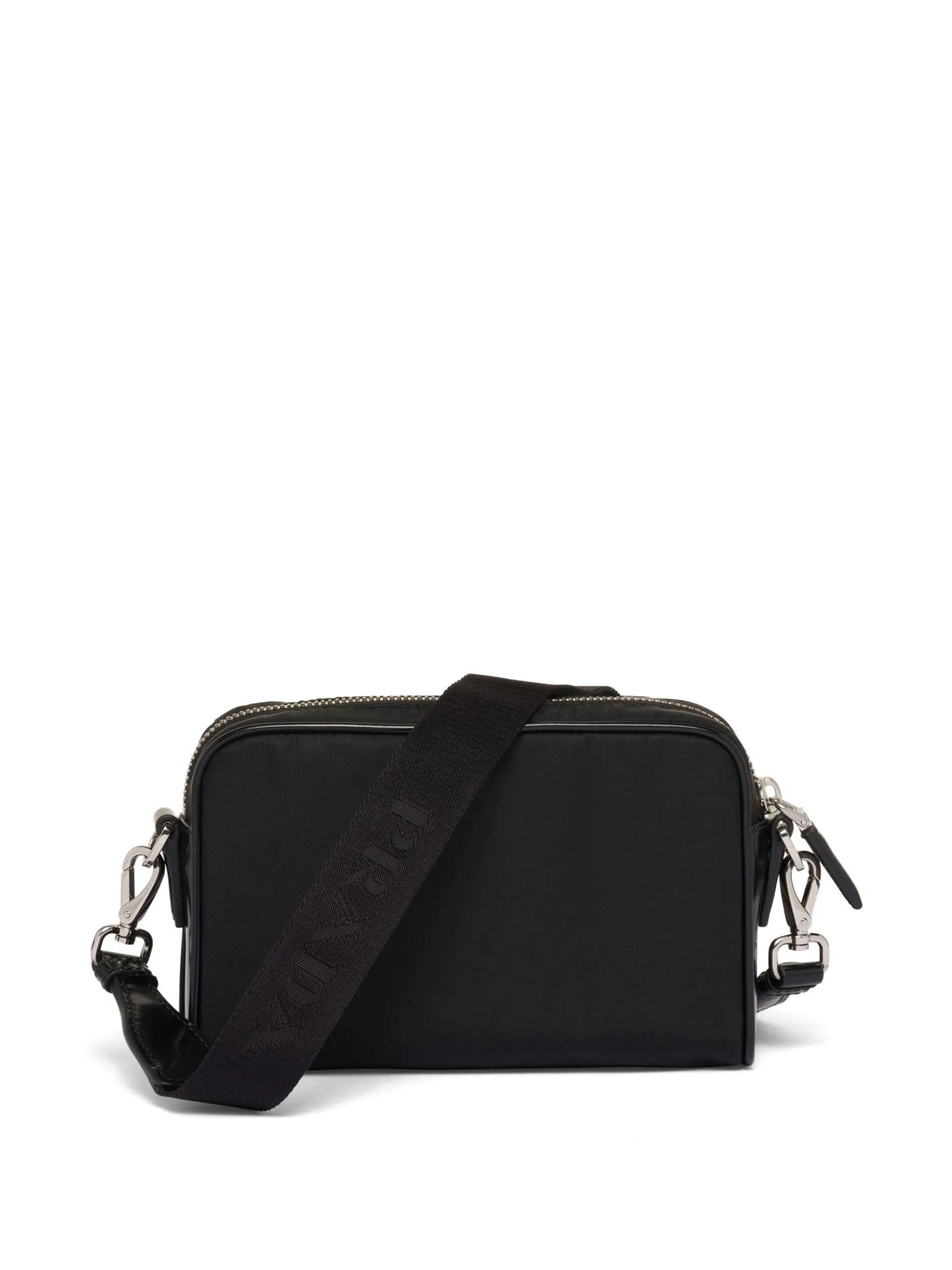Bandolera triangle-logo messenger bag