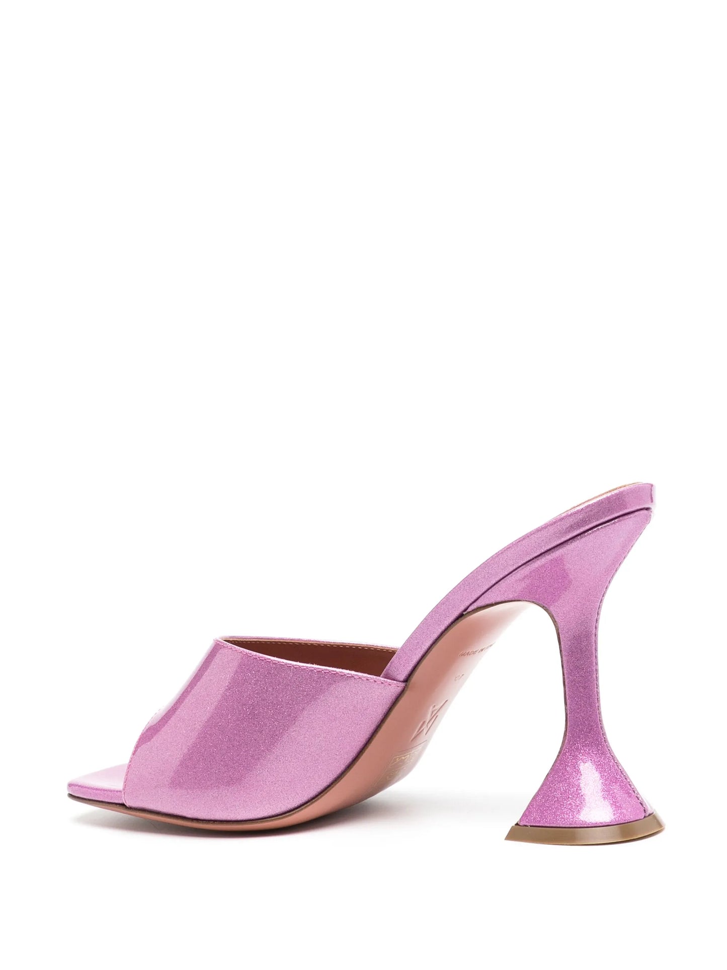 95mm Lupita leather sandals