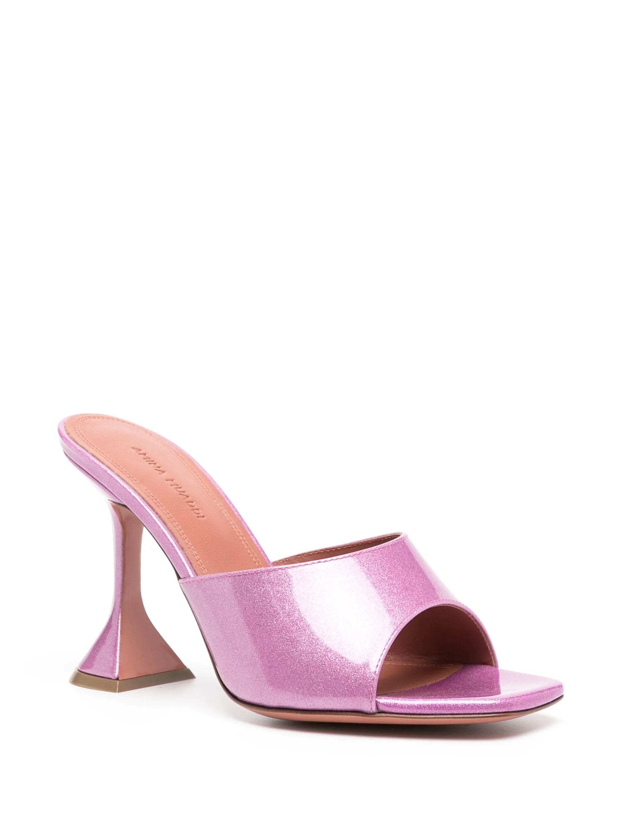 95mm Lupita leather sandals
