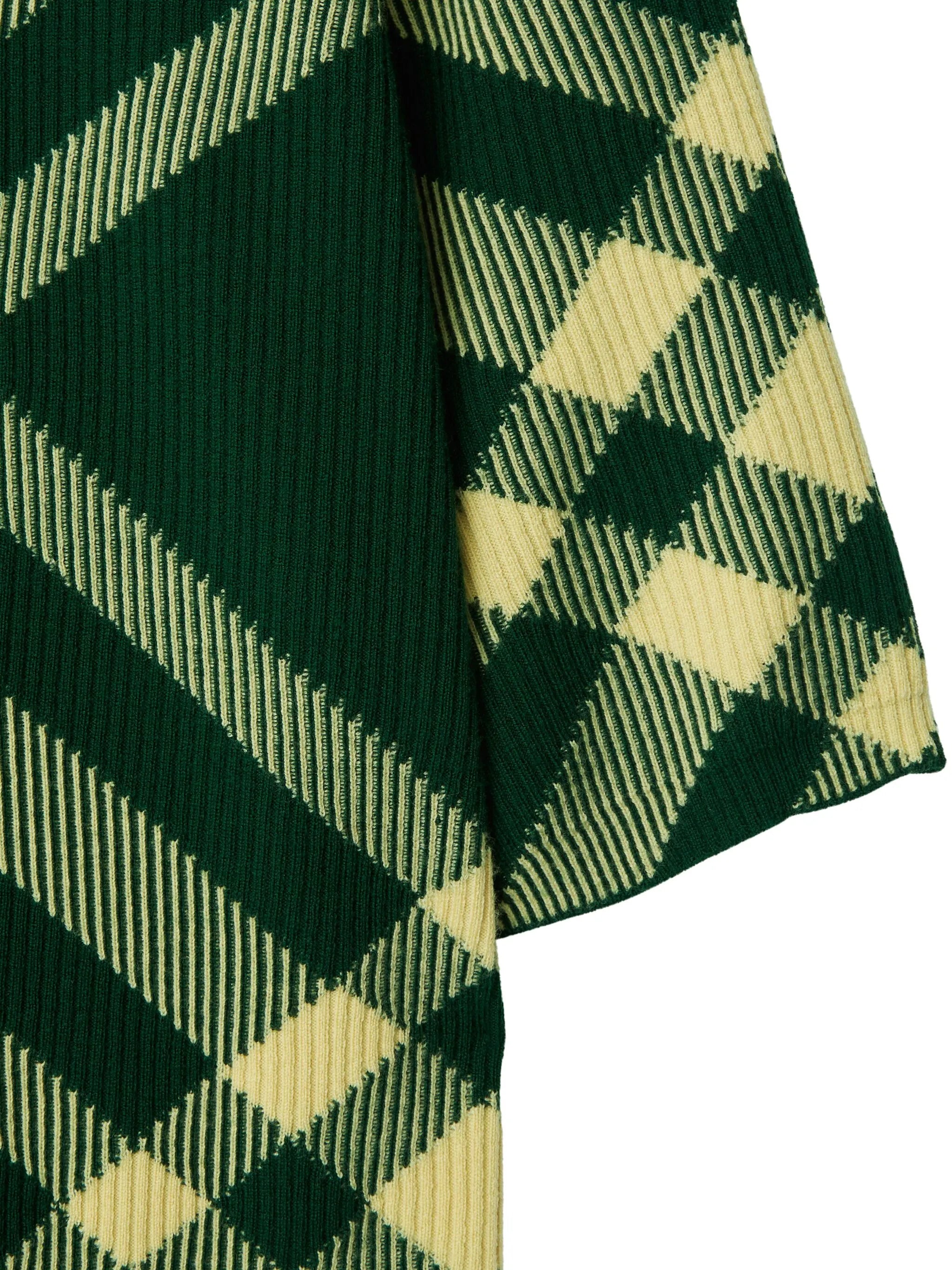 Vintage Check fine-ribbed polo shirt