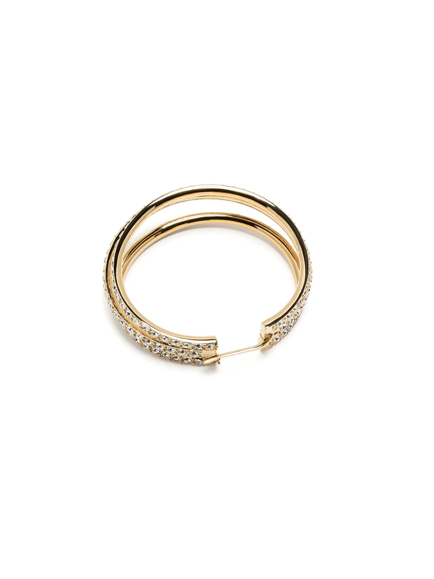 Vittoria crystal hoop earrings