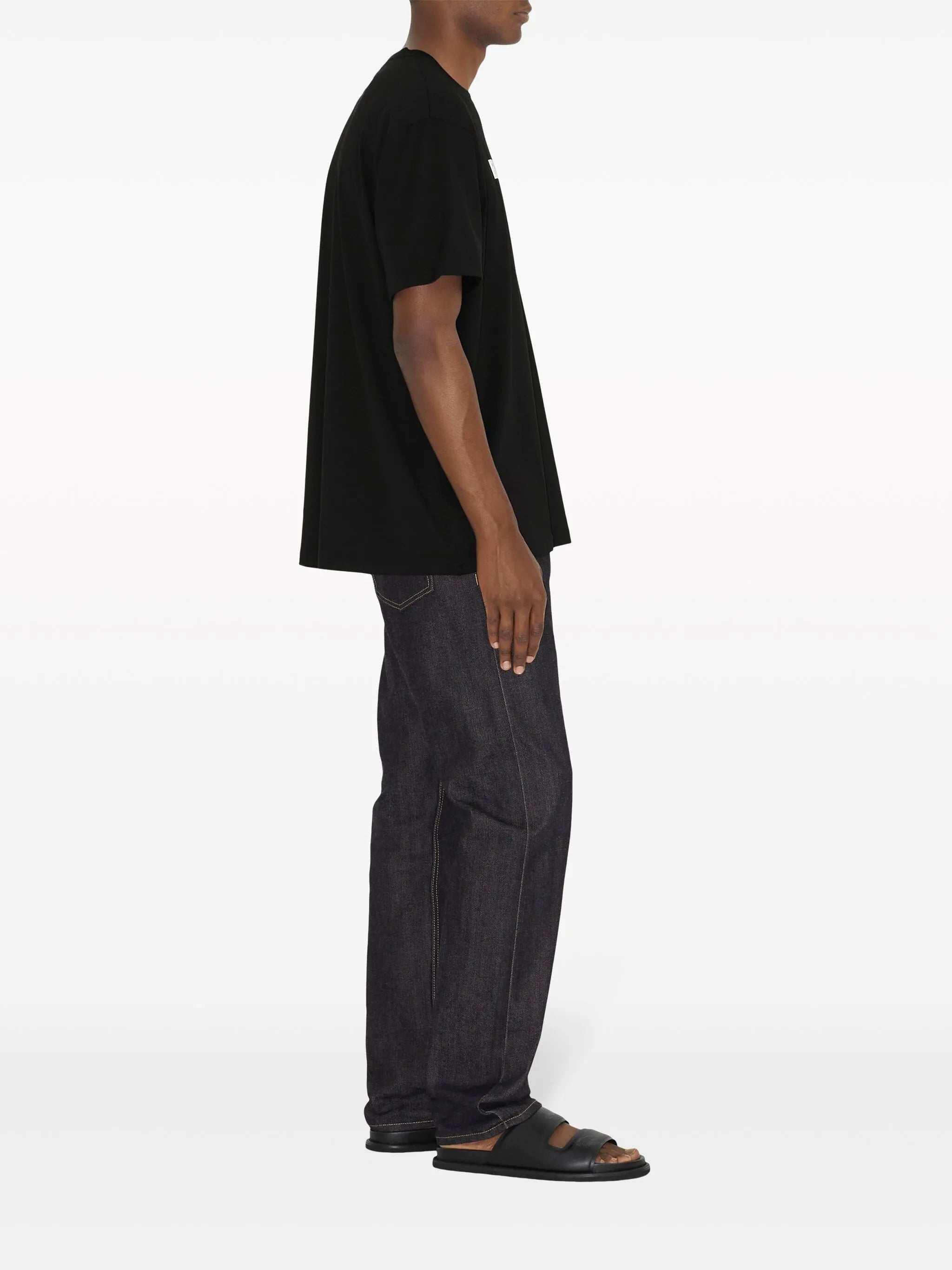 logo-print cotton T-shirt