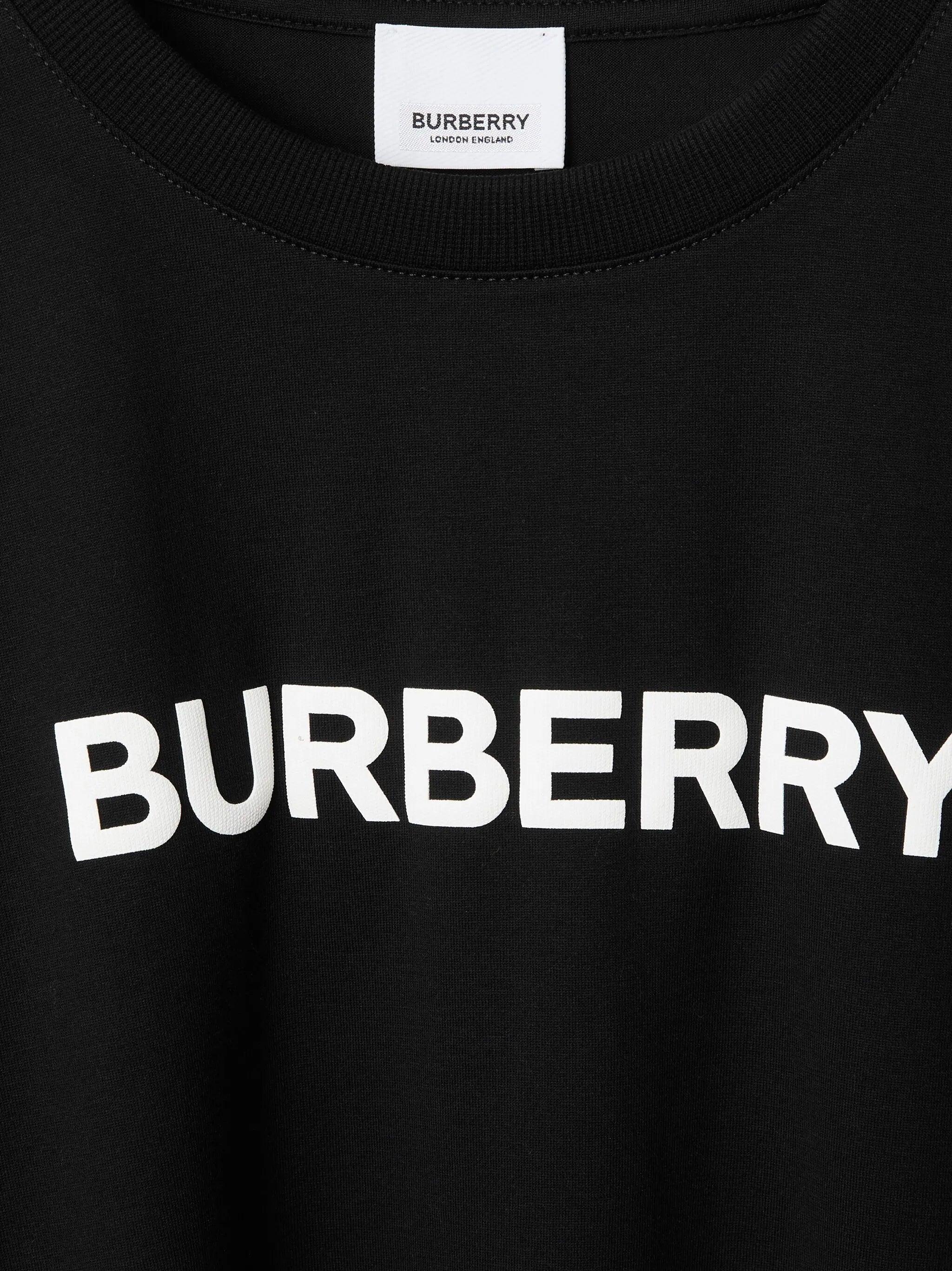 logo-print cotton T-shirt