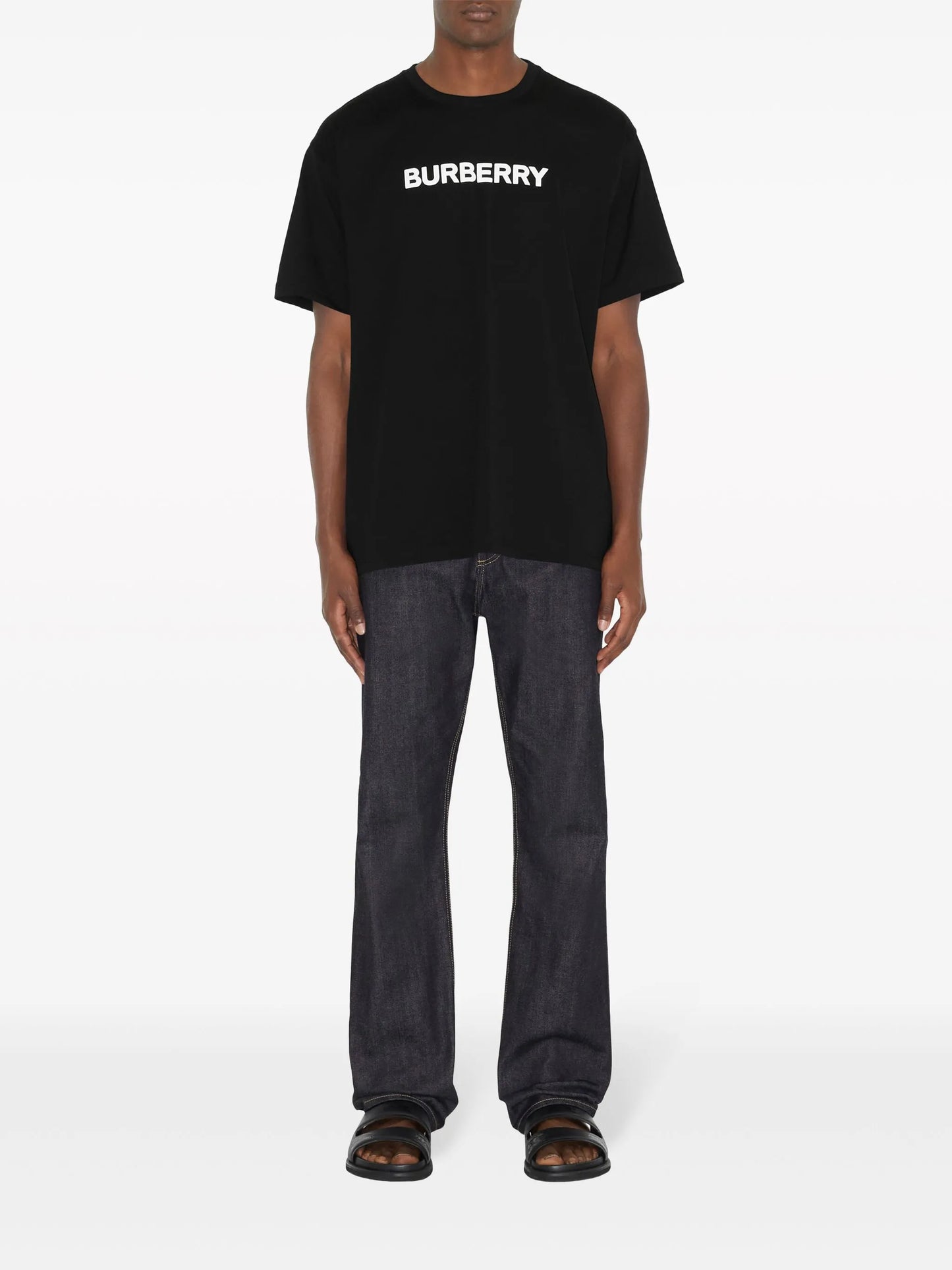 logo-print cotton T-shirt